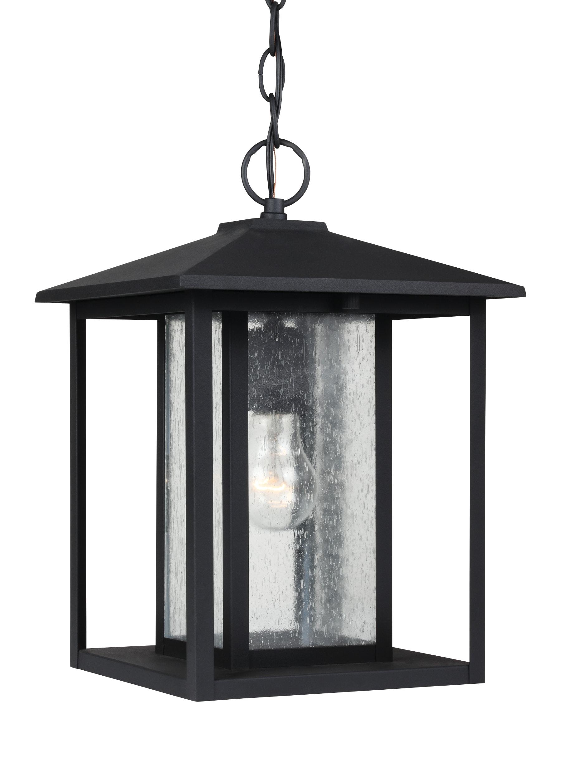 Vermont Seeded Outdoor Metal Hanging Lantern