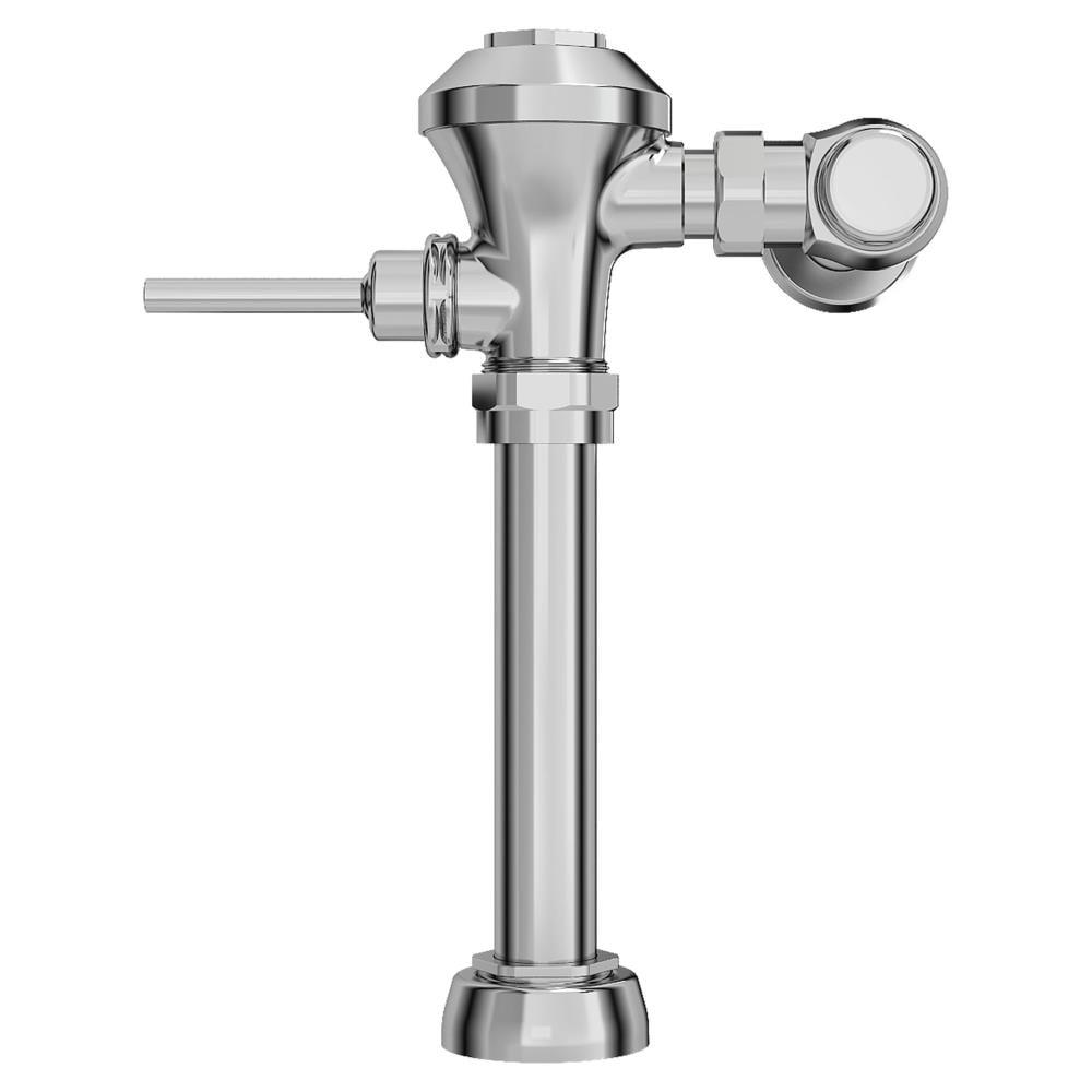 Chrome Manual Toilet Flush Valve with DynaClean Technology