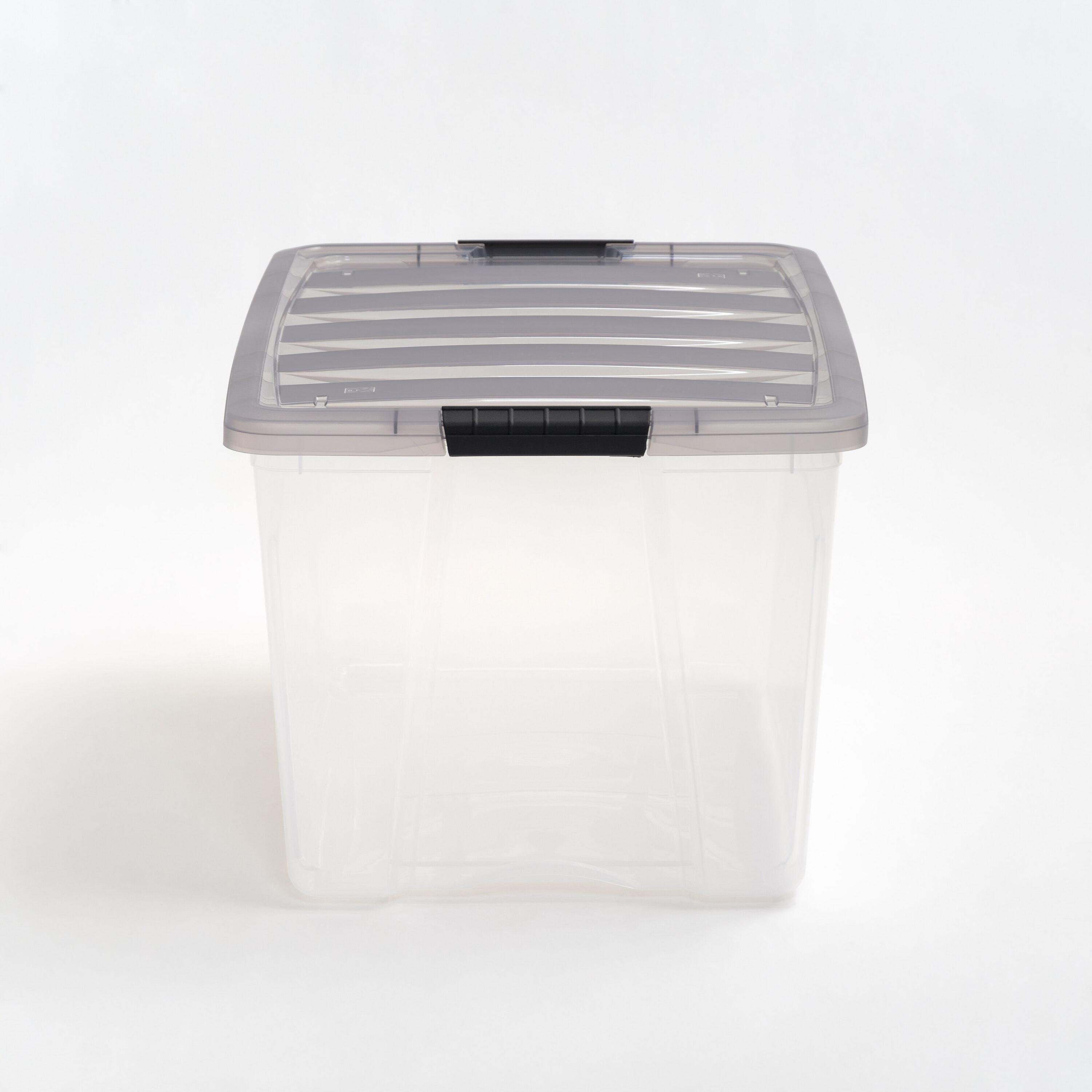 72 Qt [18 GAL] Stack & Pull Storage Box