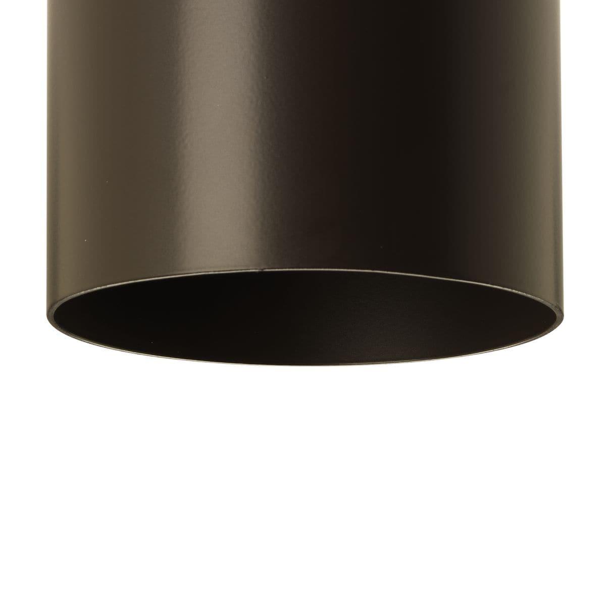 Progress Lighting, Cylinder Collection, 1-Light Wall Light, Antique Bronze, Porcelain Shade