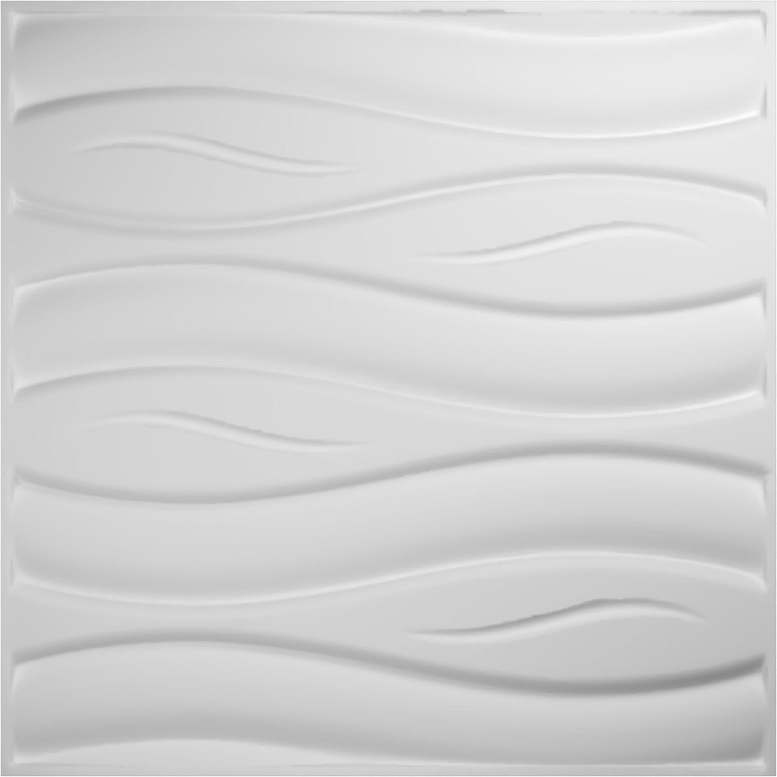 Ekena Millwork 19 5/8"W x 19 5/8"H Swell EnduraWall Decorative 3D Wall Panel