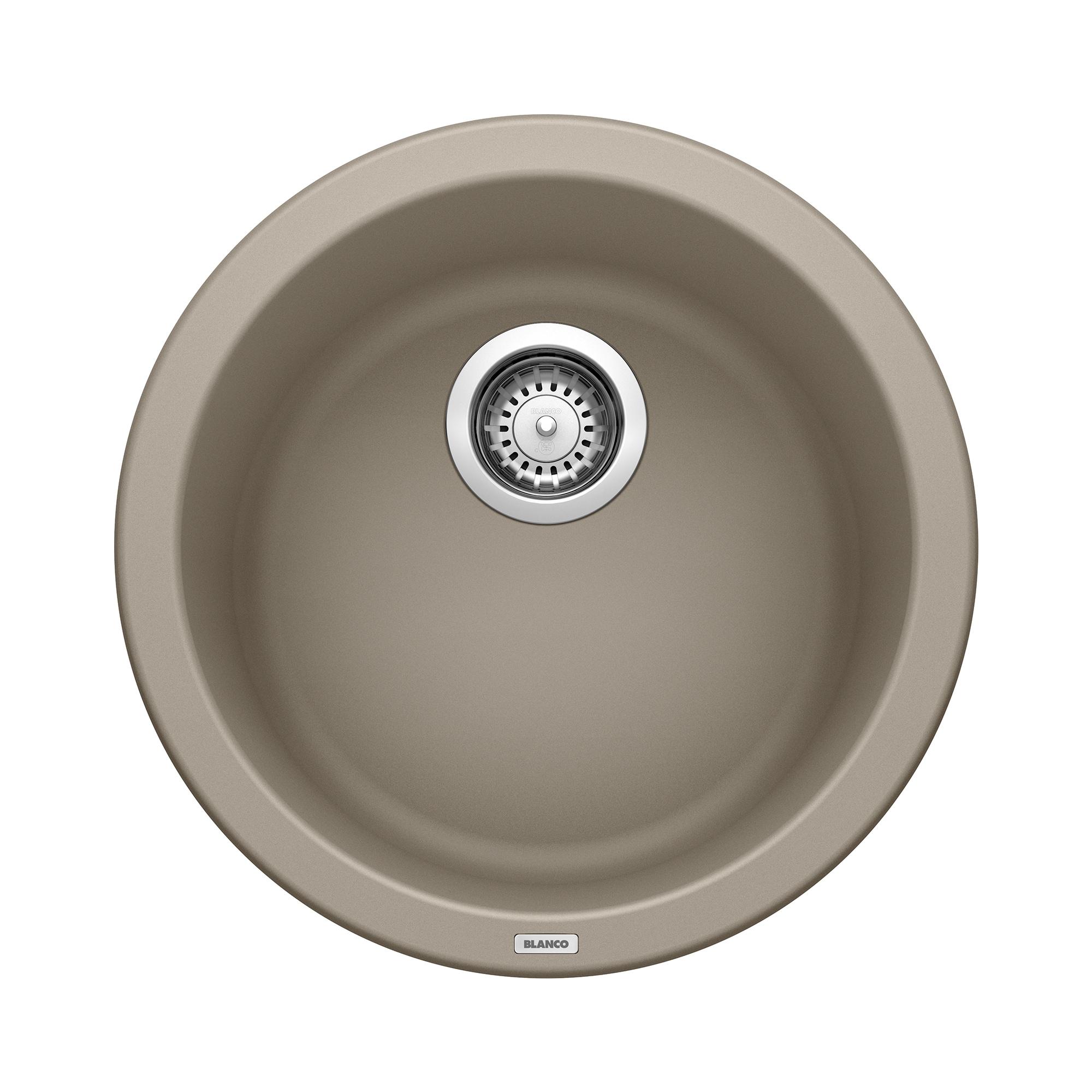Rondo SILGRANIT 18" L x 18" W Drop-In/Undermount Bar Sink