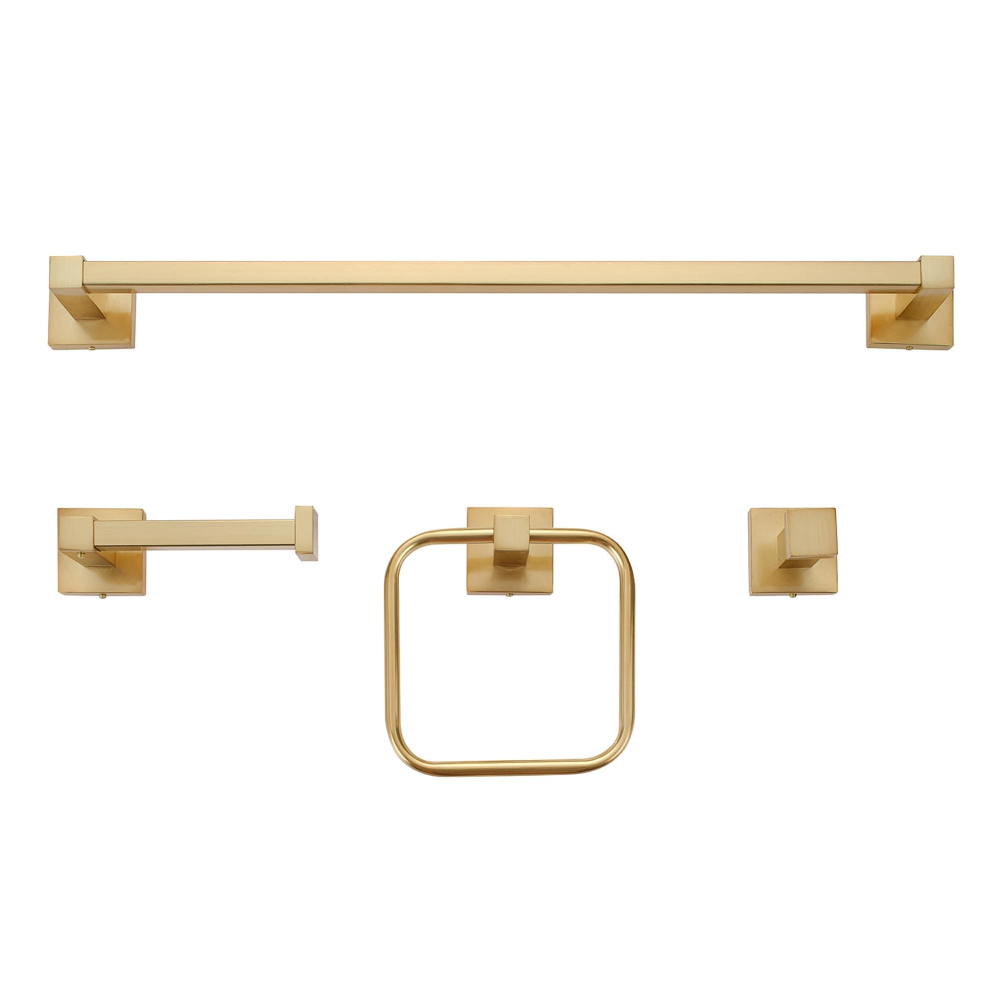 Dakota 4 - Piece Bathroom Hardware Set