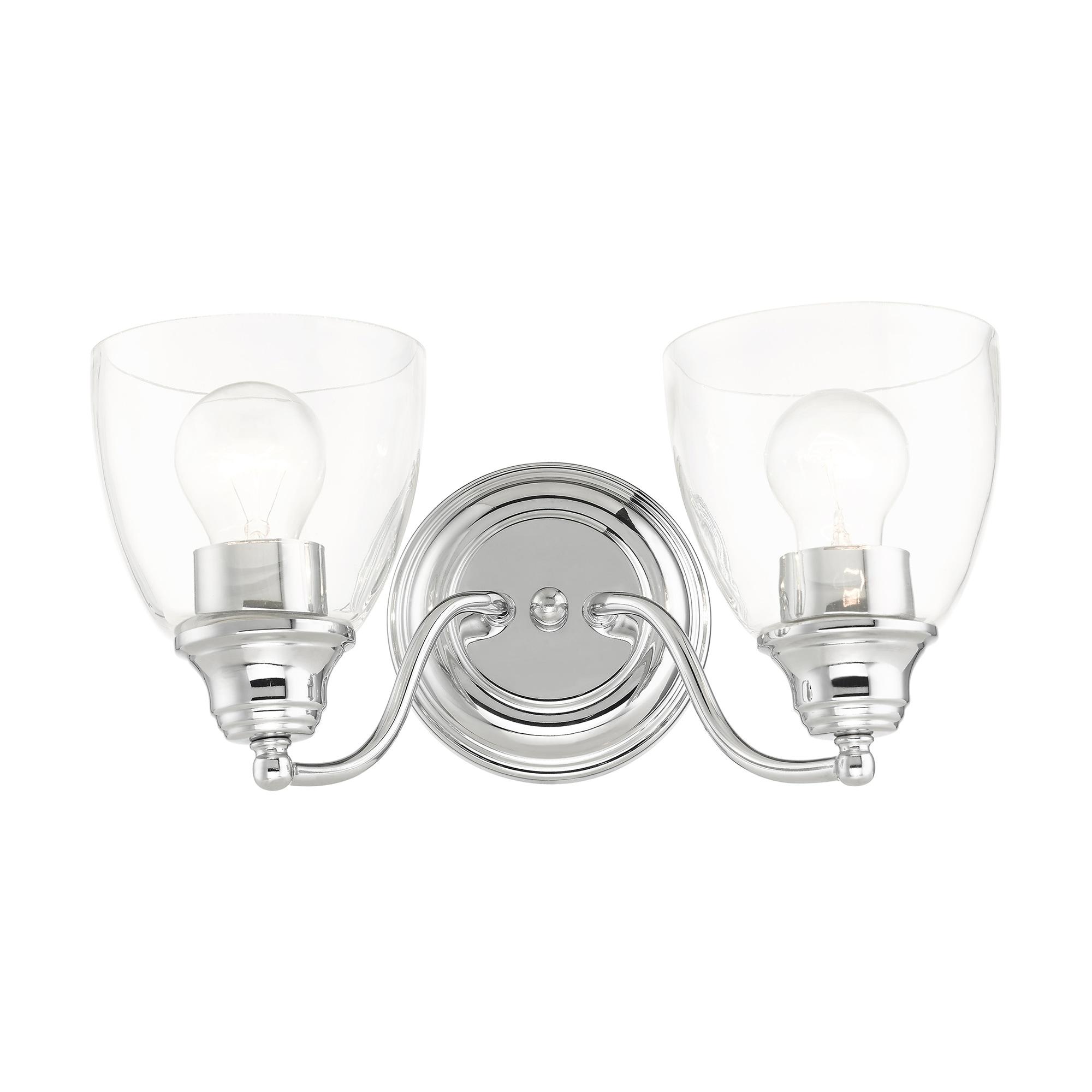 Livex Lighting Montgomery 2 - Light Vanity in Polished Chrome