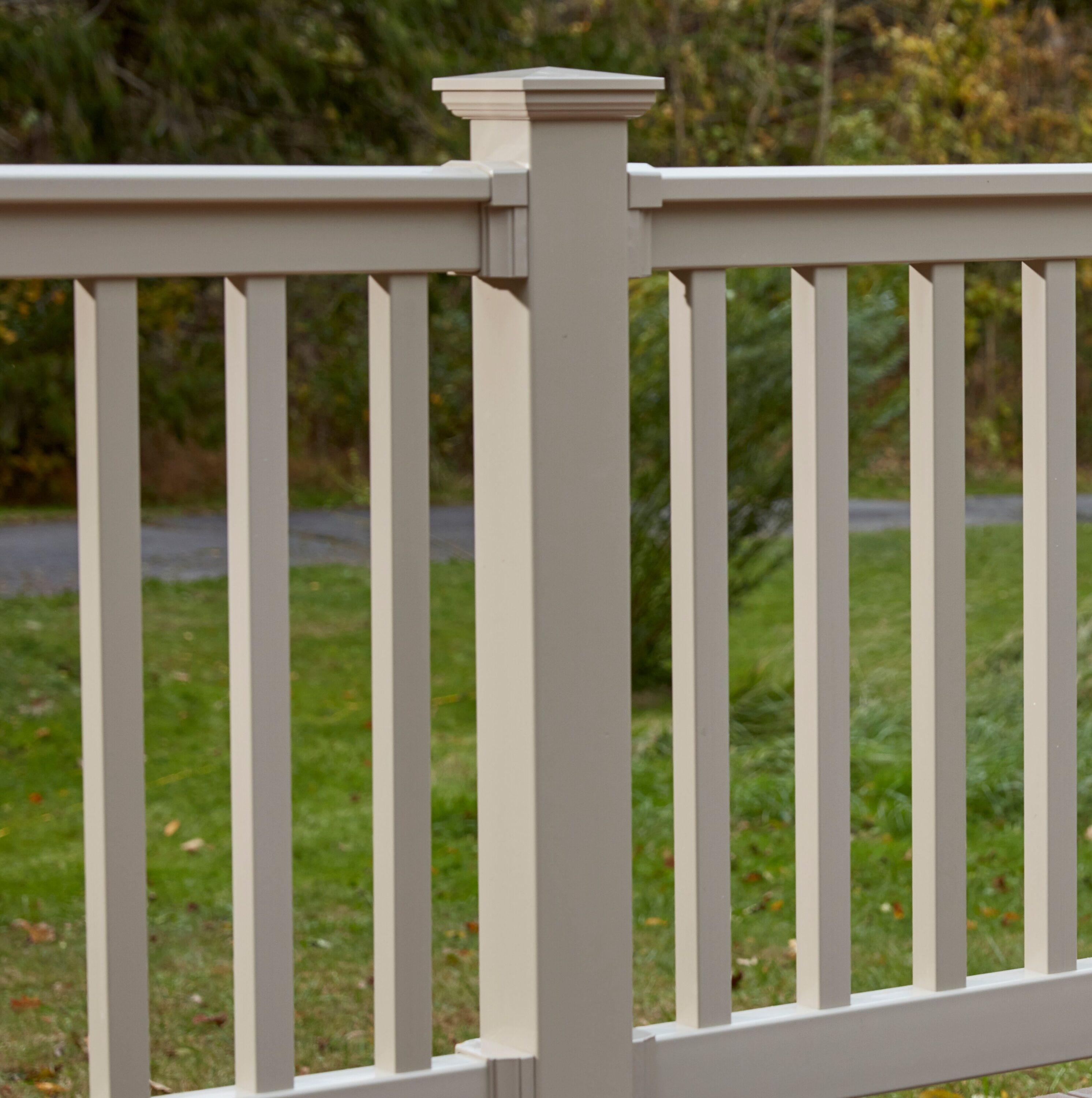 Barrette Outdoor Living 39" H x 4" W Clay Vinyl Post Sleeve