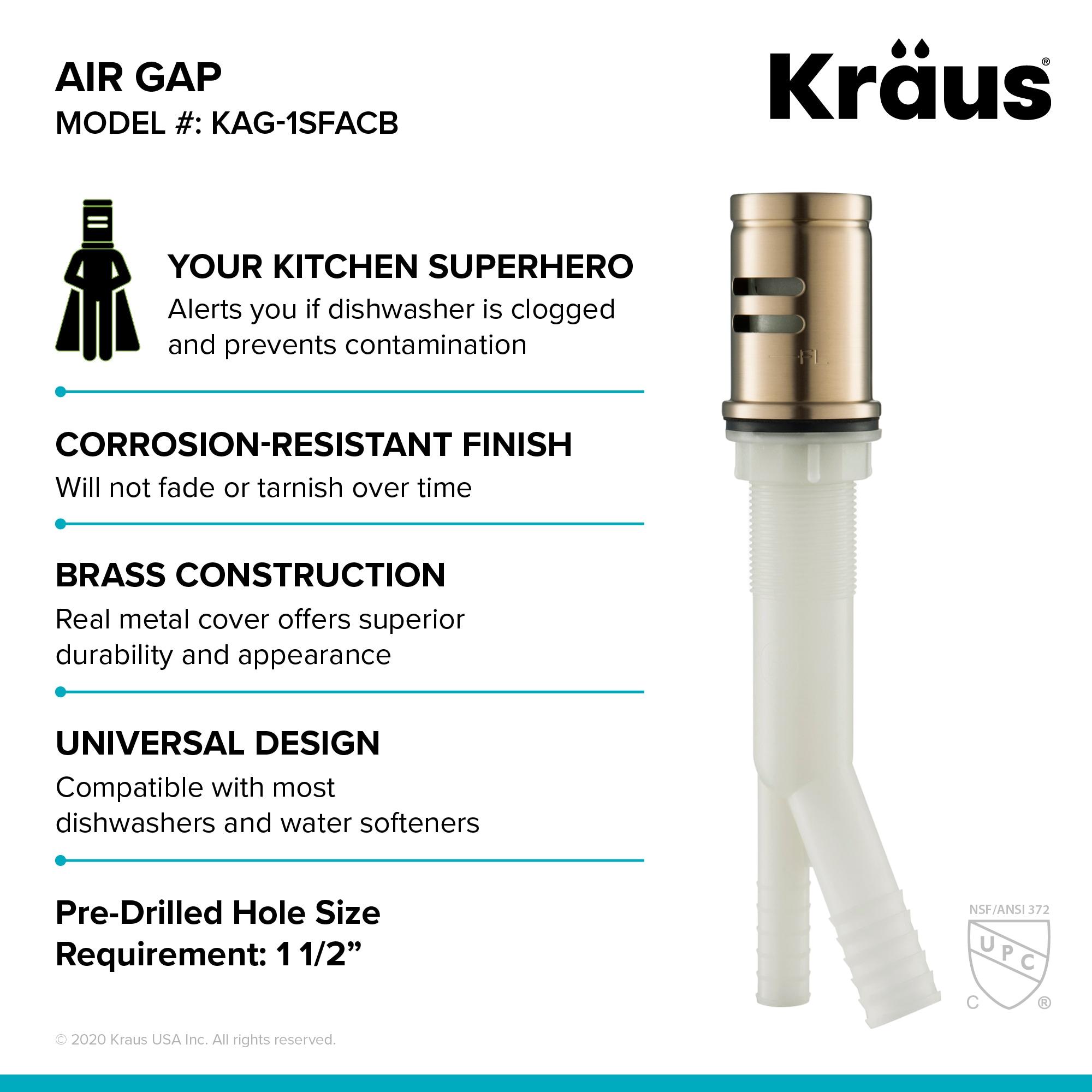 Kraus Air Gap KAG-1SFACB