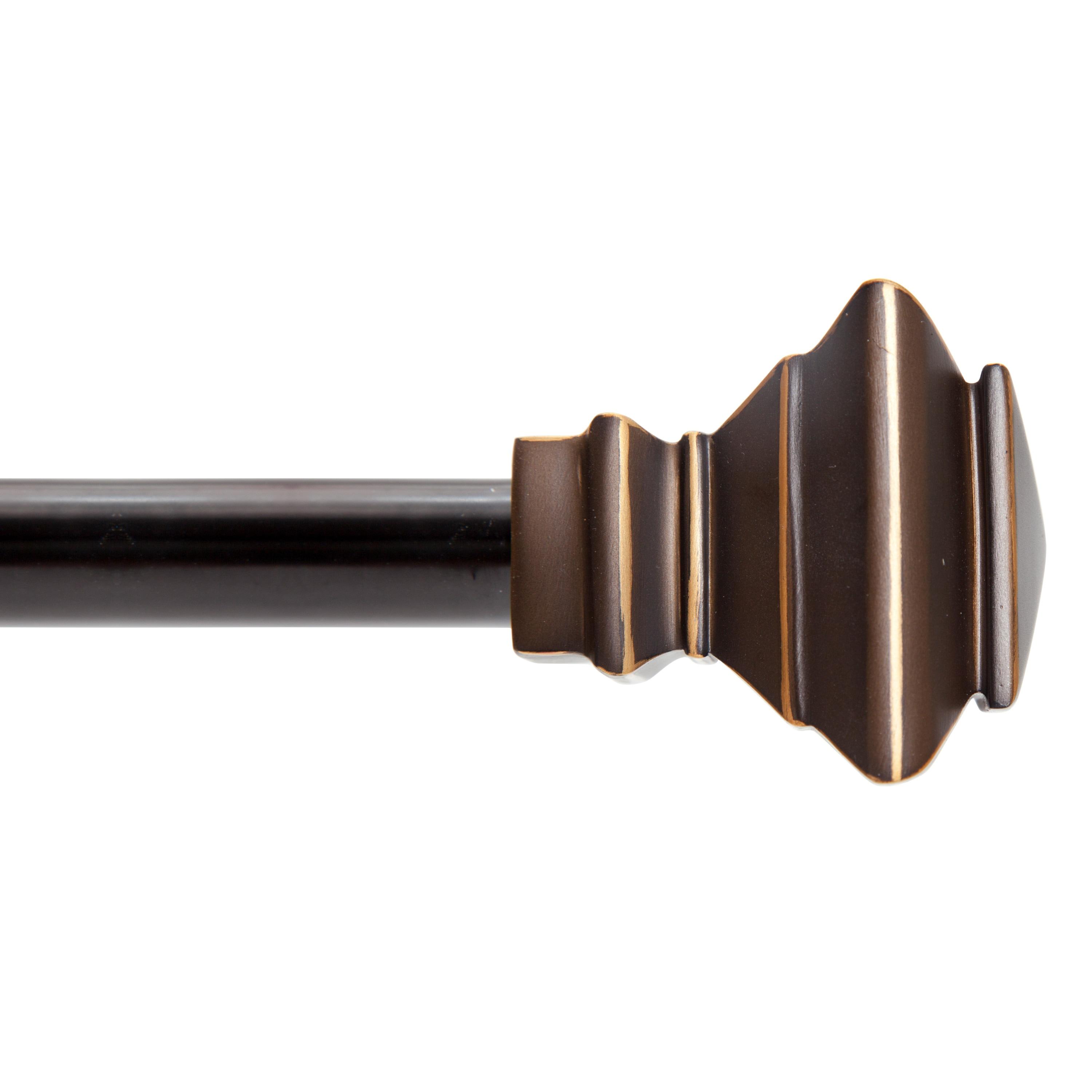 Steel Adjustable Single Curtain Rod