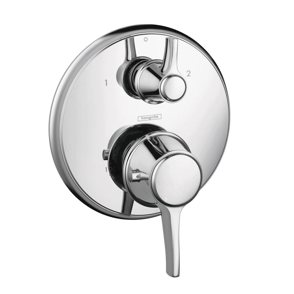 Ecostat C Thermostatic Volume Control and Diverter Faucet Trim with Lever Handle