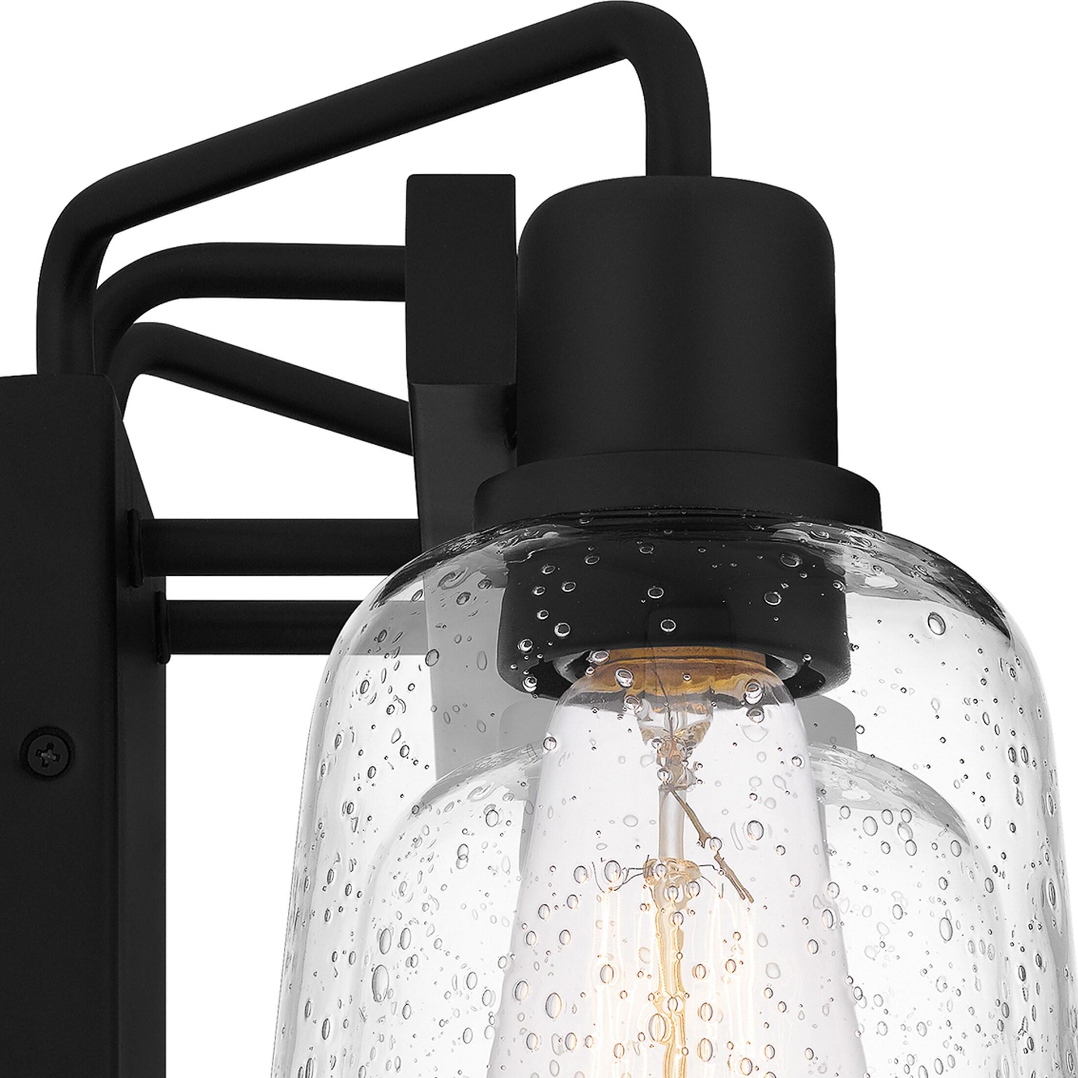 Quoizel Lighting Lydia 3 - Light Vanity in  Matte Black