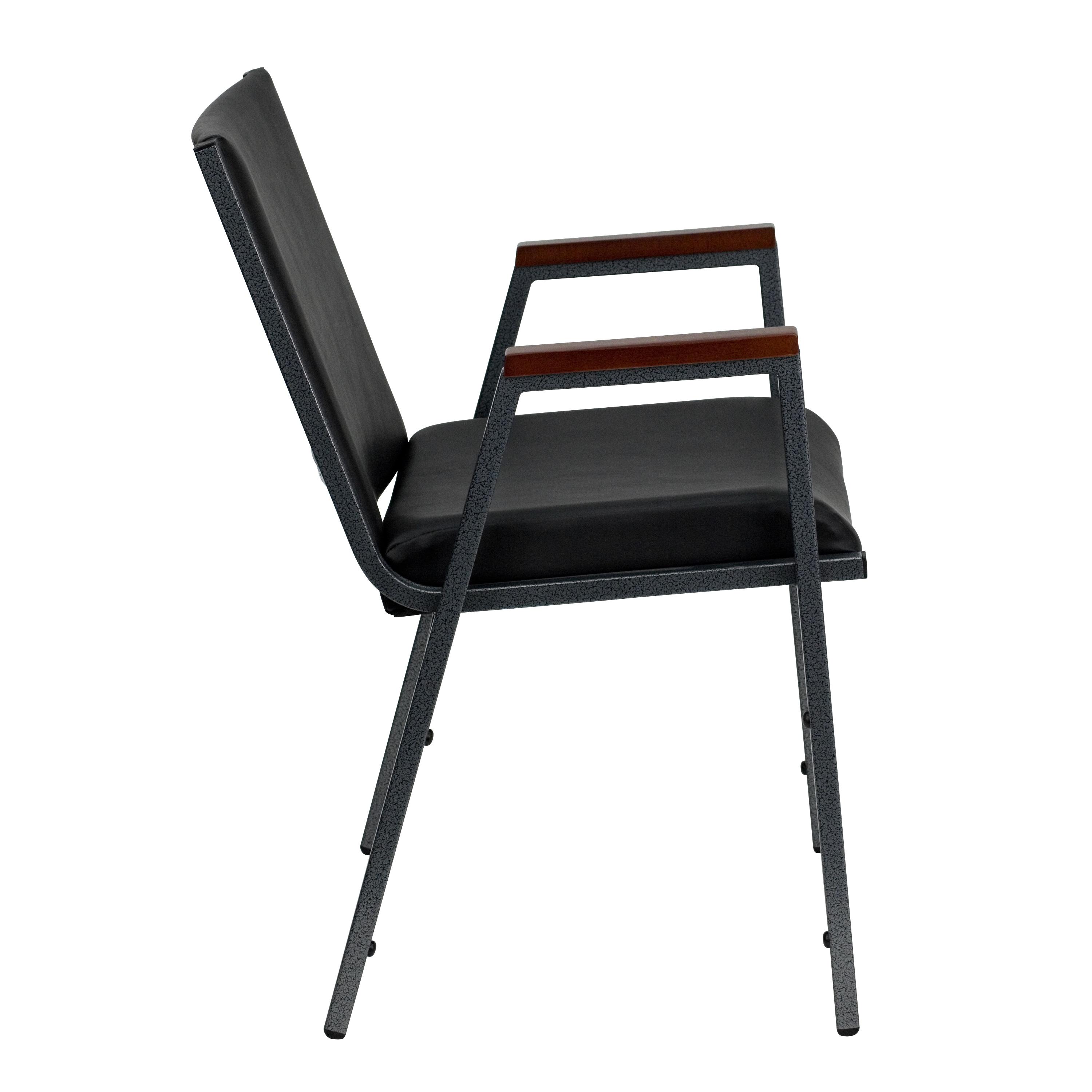 Offex Aliya Heavy Duty Stack Chair with Arms