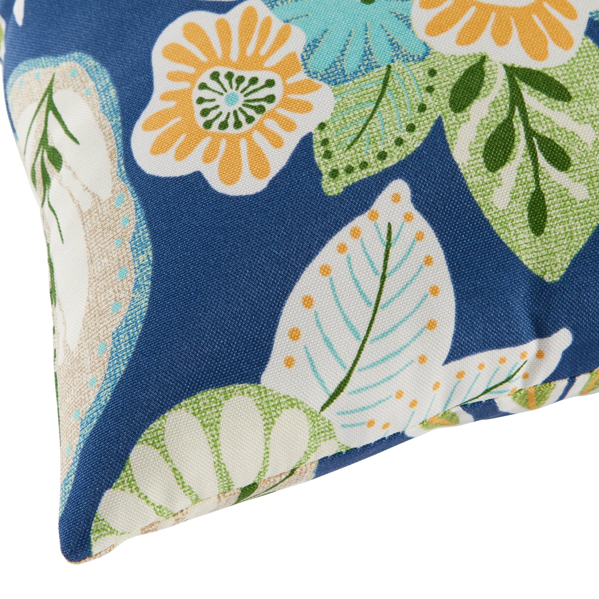 Indoor/Outdoor Reversible Throw Pillow