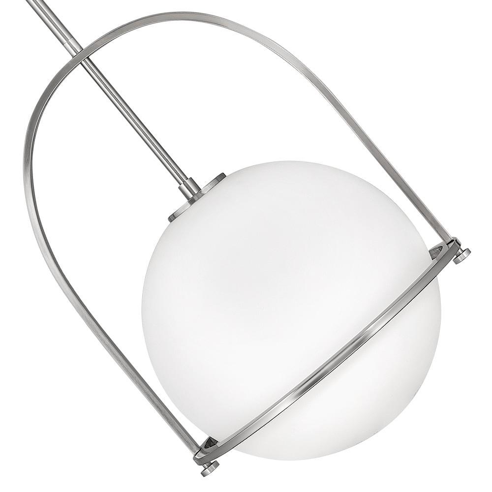 Arie Single Light Glass Dimmable Pendant