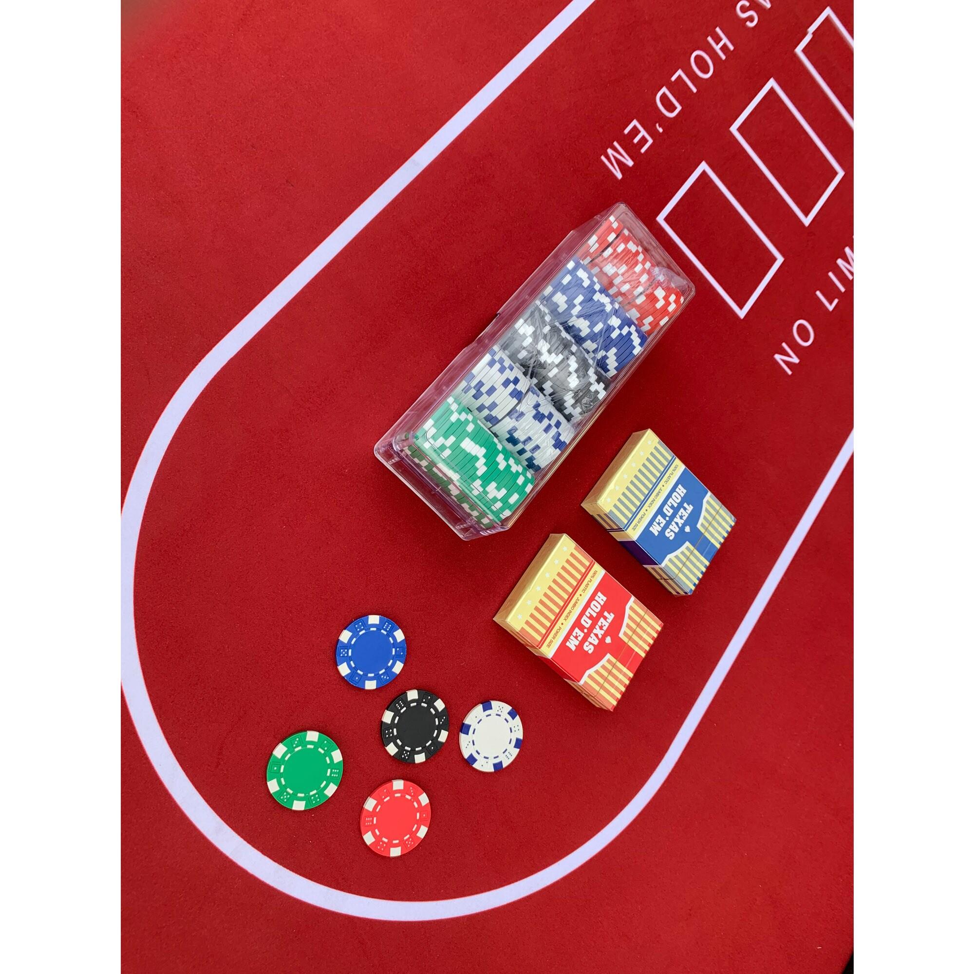 Hathaway Fourth Street Folding Texas Holdem' Table