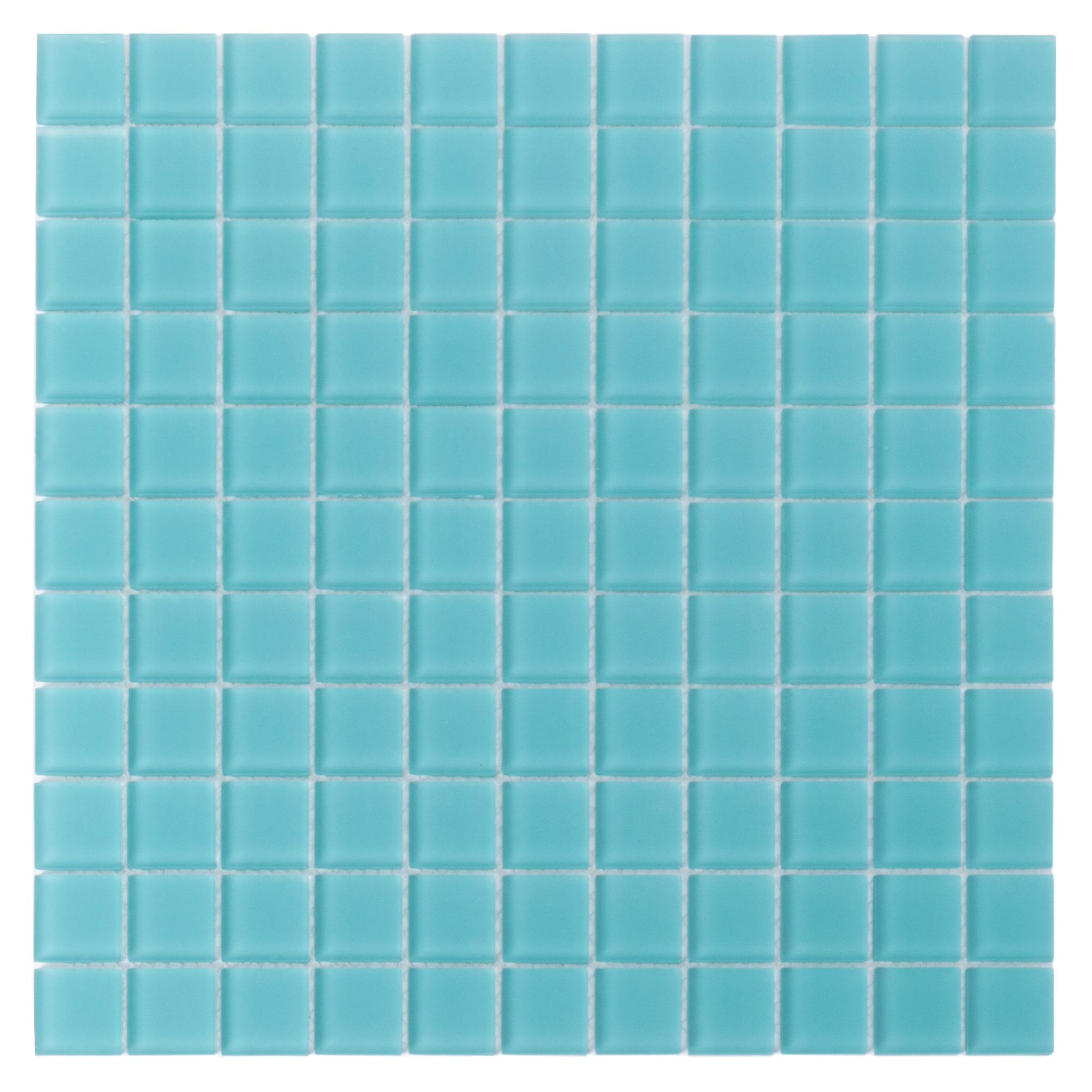 Apollo Tile 11.8" X 11.8" Matte Finished Glass Mosaic Tile