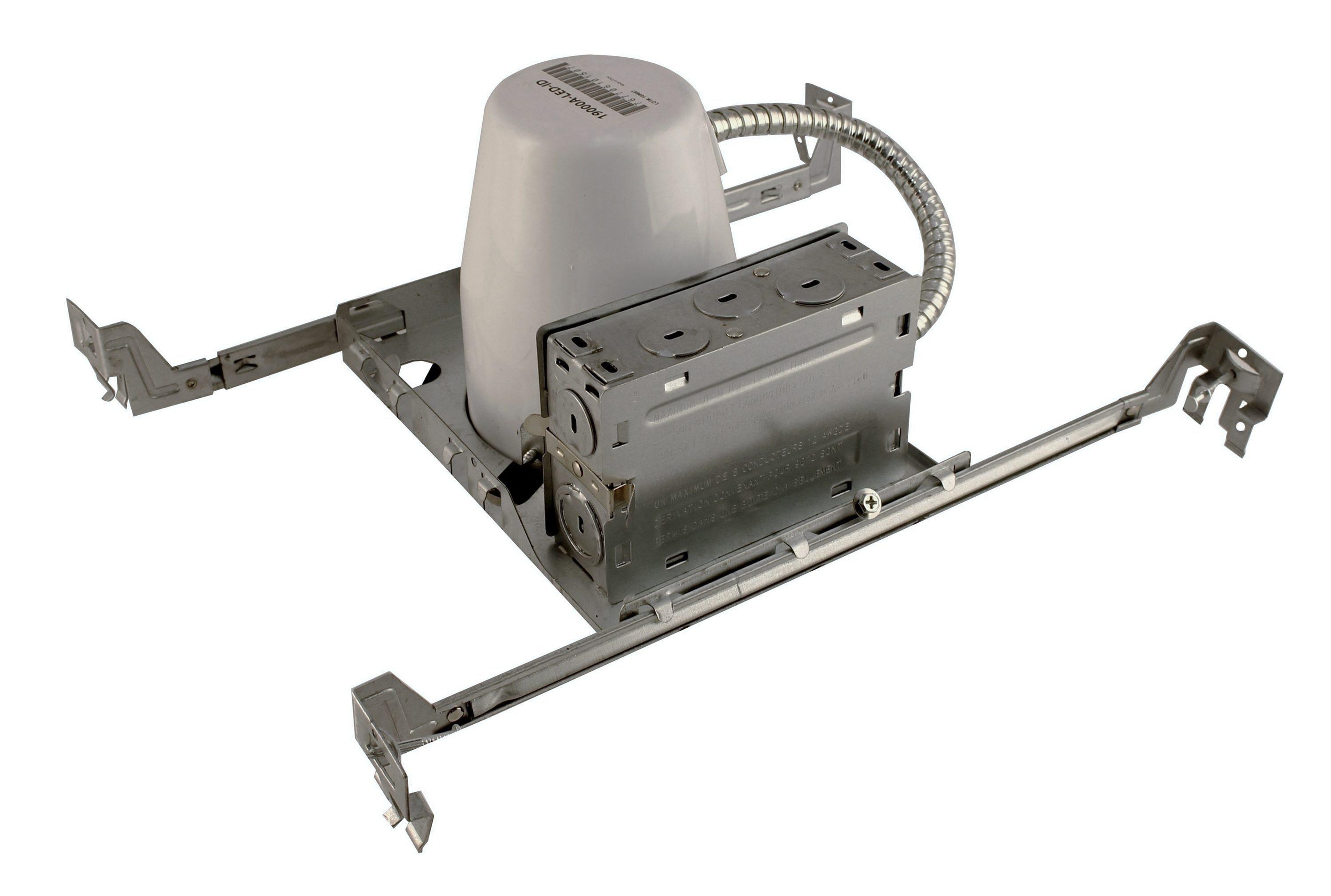 NICOR Lighting 19000A-LED-ID 4 in. LED Housing for New Construction Applications & IC-Rated - Natural