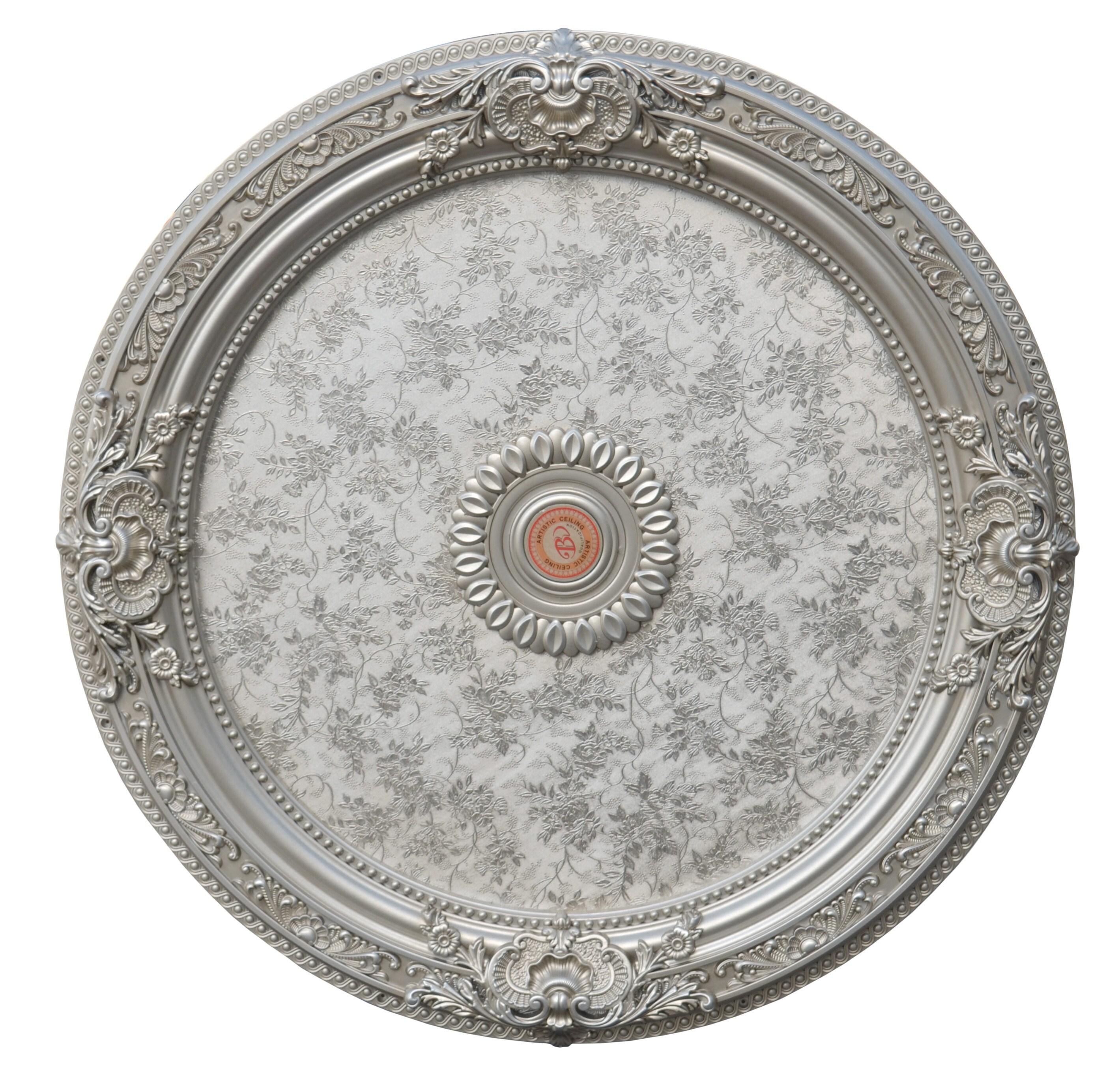 Round Chandelier Ceiling Medallion