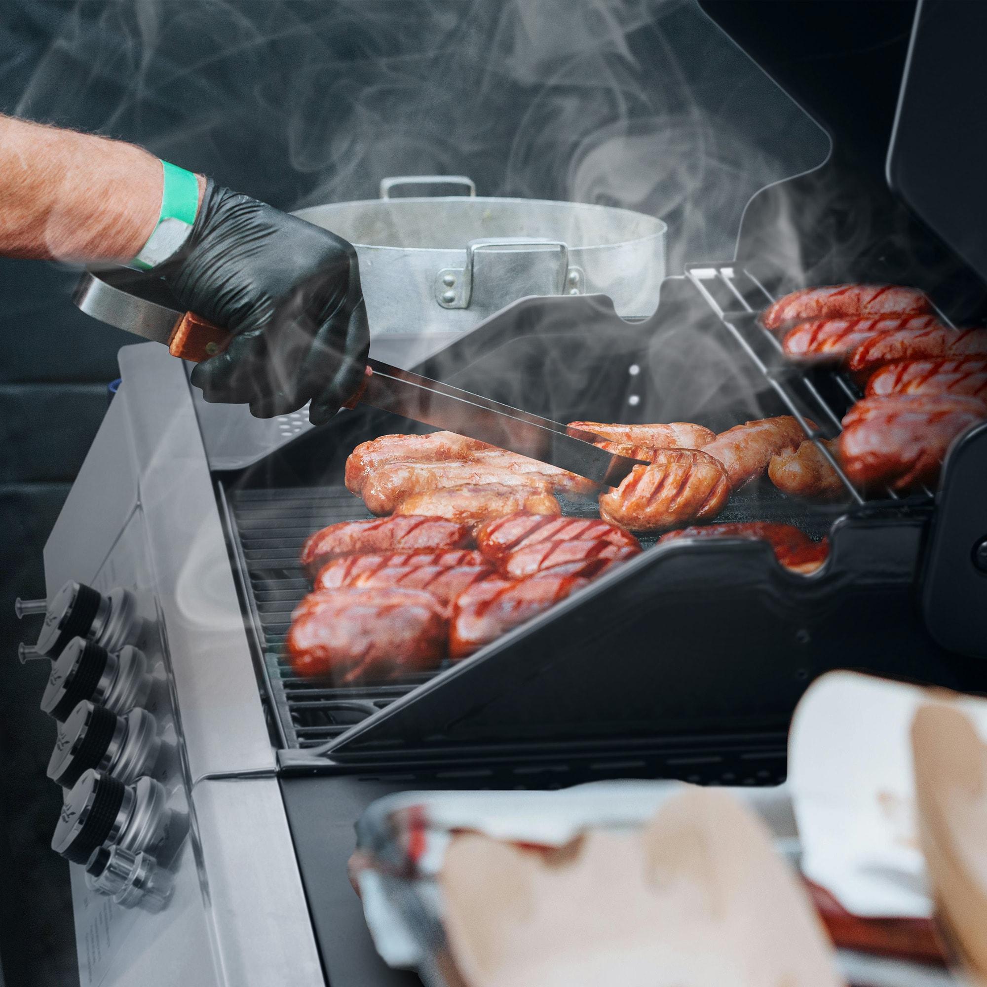 Royal Gourmet GA4400T Stainless Steel 4-Burner BBQ Gas Grill, 40,000 BTU