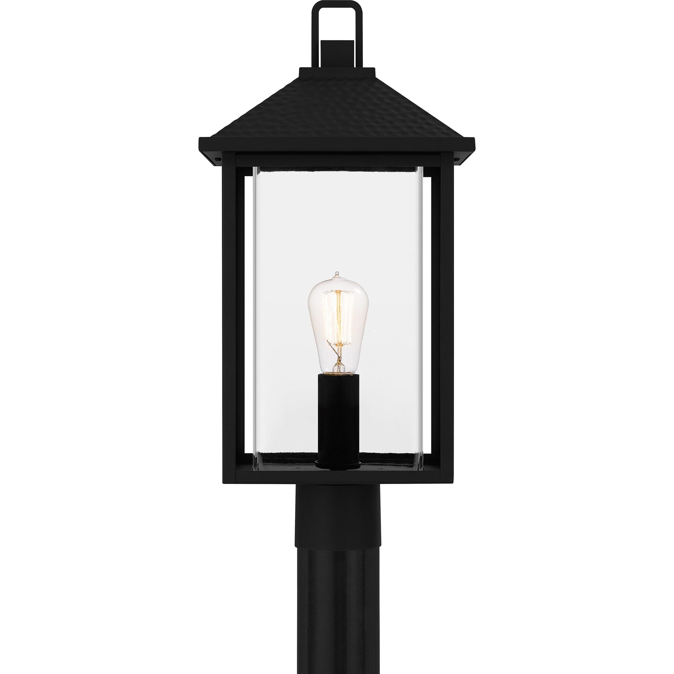 Quoizel Lighting Fletcher 1 - Light Post Light in  Earth Black