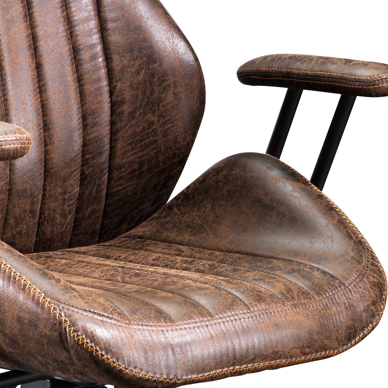 Albaugh Suede Executive Chair
