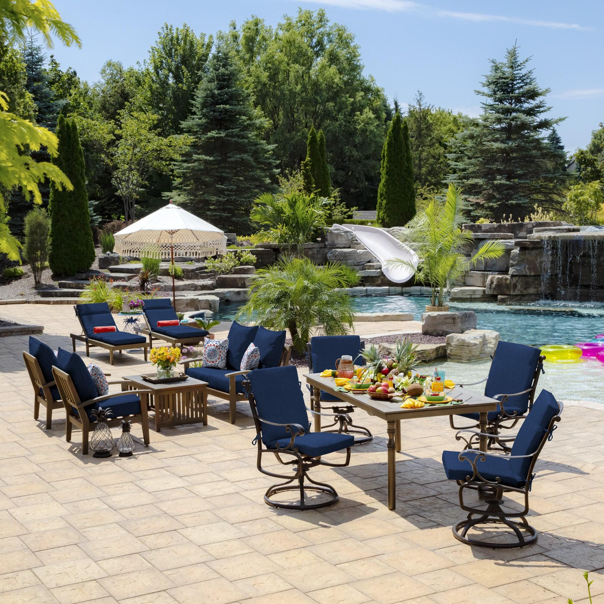 ARDEN Outdoor Chaise Lounge Cushion