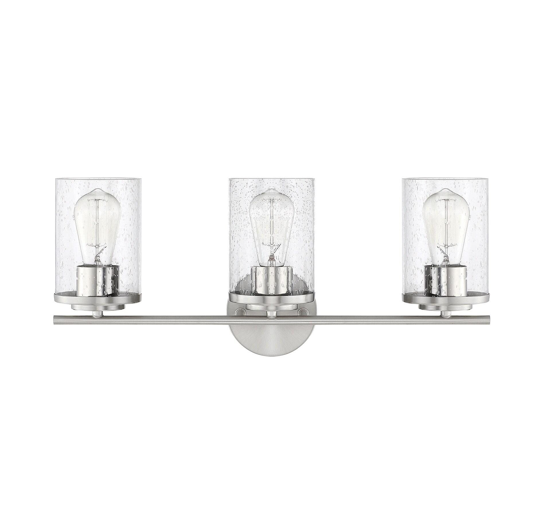 Savoy House Marshall 3 - Light Vanity in  Polished Chrome