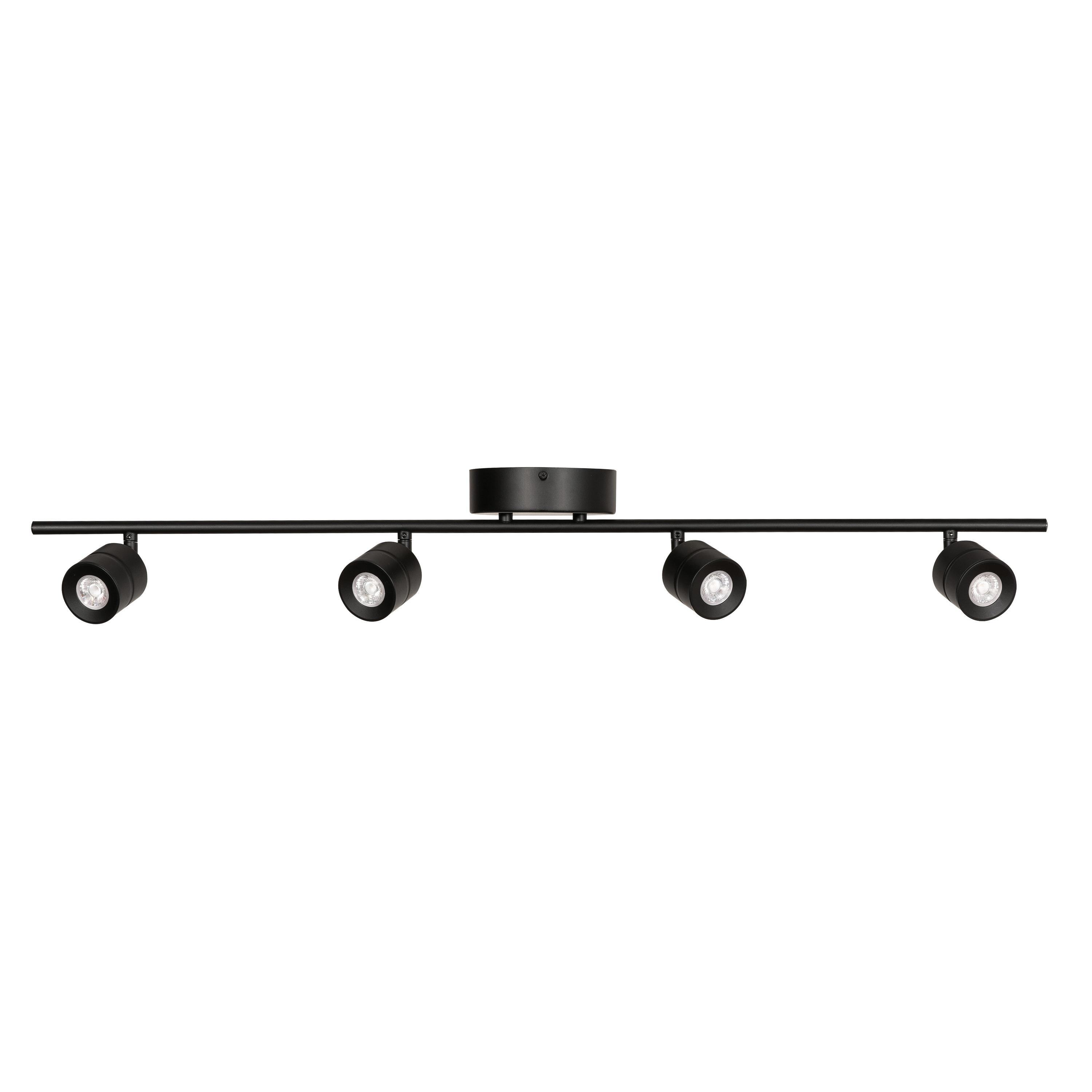 Core 5'' 1 -Light Fixed Track Track Kit with Dimmable