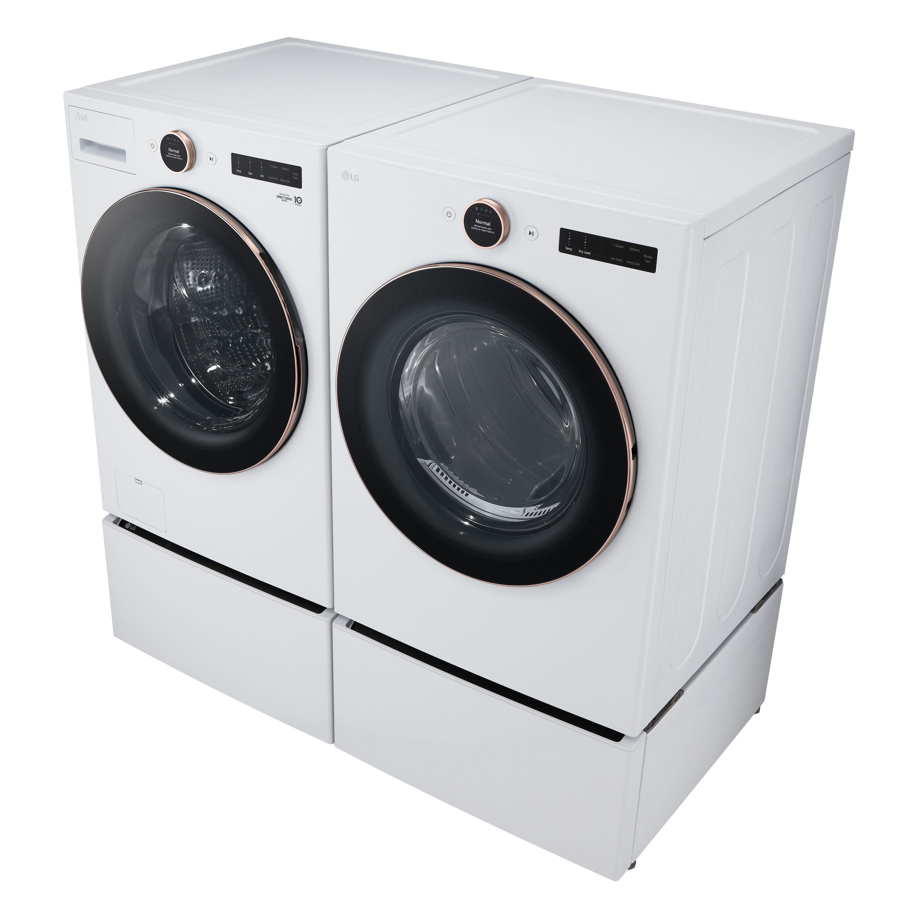 7.4 Cu. Ft. Smart Front Load Electric Dryer With Ai Sensor Dry & Turbosteam Technology