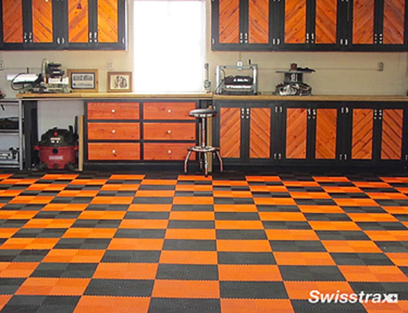 Swisstrax Swisstrax 12'' W x 12'' L Garage Flooring (Set of 10)