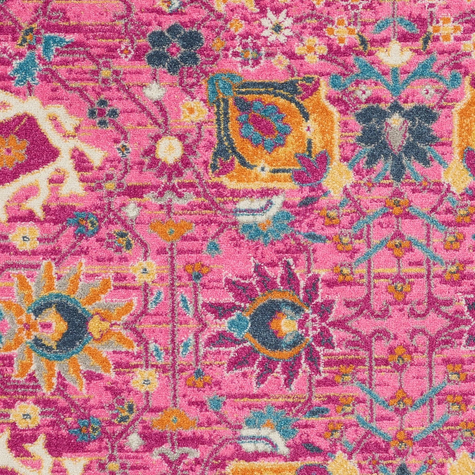 Nourison Passion Bohemian Indoor Rug Fuchsia 8' x 10'
