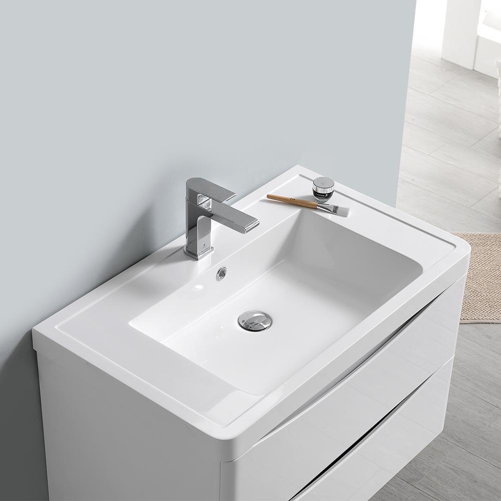 Tuscany 32" Wall Mount Single Sink Bathroom Vanity Set with Medicine Cabinet (Faucet Not Included)