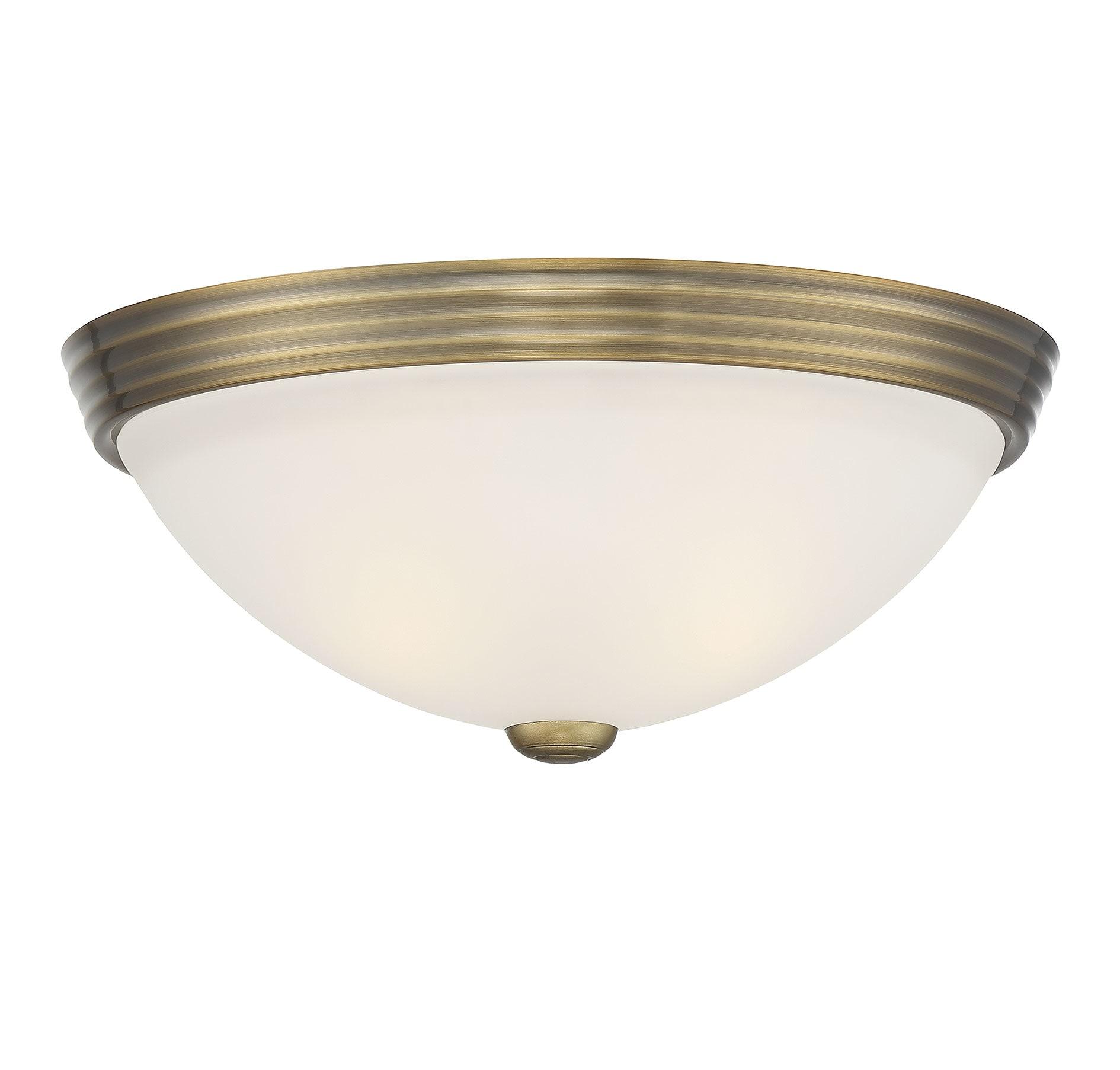 Savoy House NULL 2 - Light Flush Mount in  Warm Brass