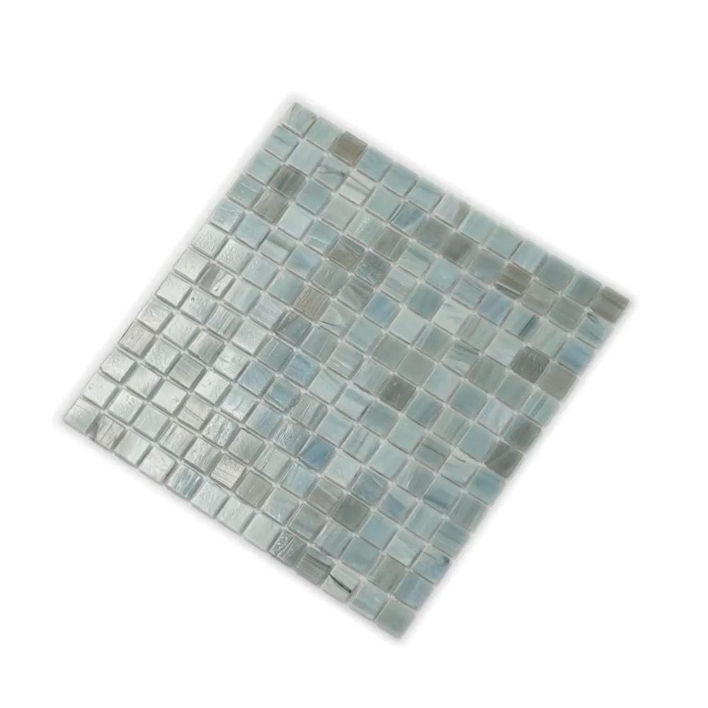 Celestial 0.8" x 0.8" Glass Grid Mosaic Wall & Floor Tile