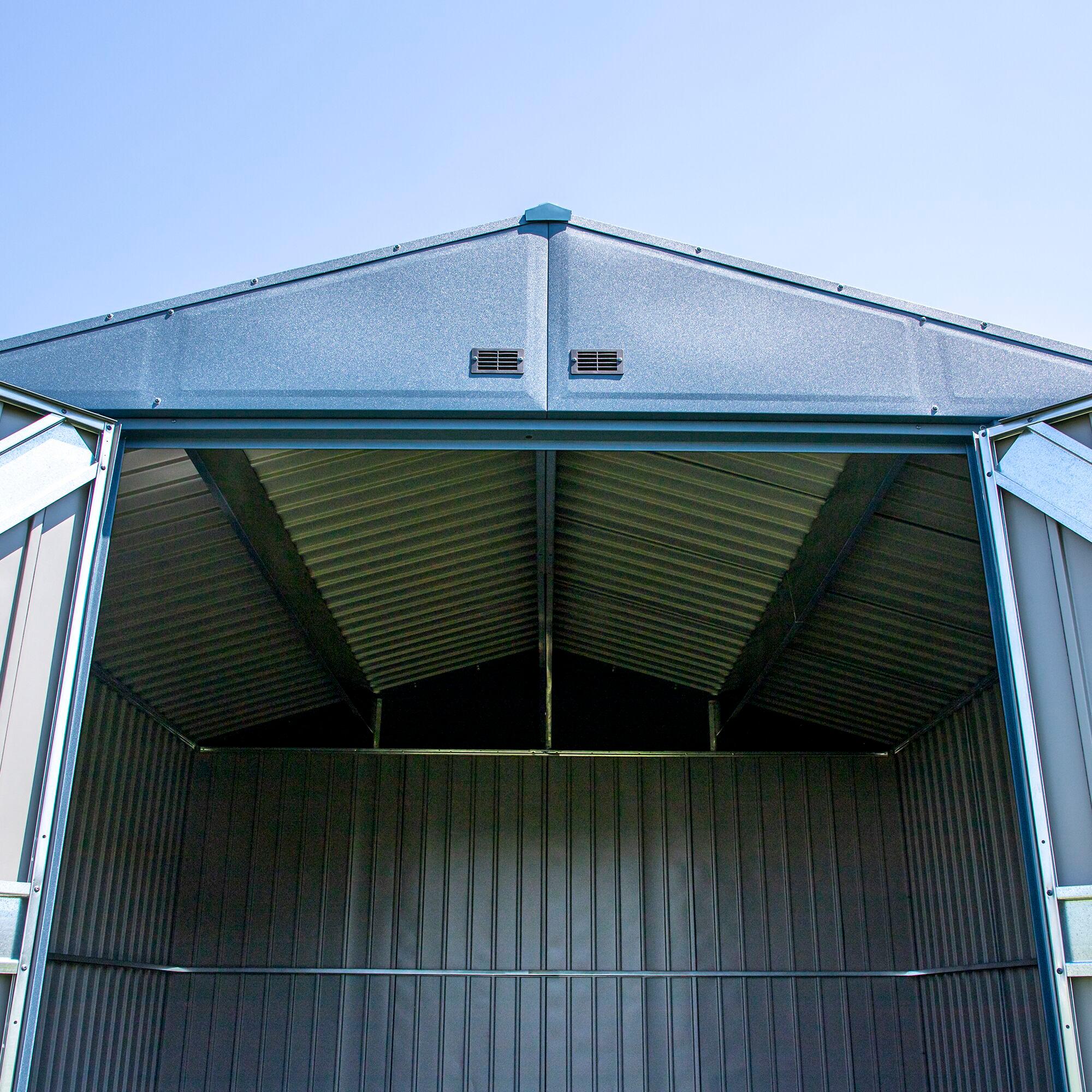 Arrow Arrow Elite 10 ft. W x 12 ft. D Galvanized Steel Storage Shed