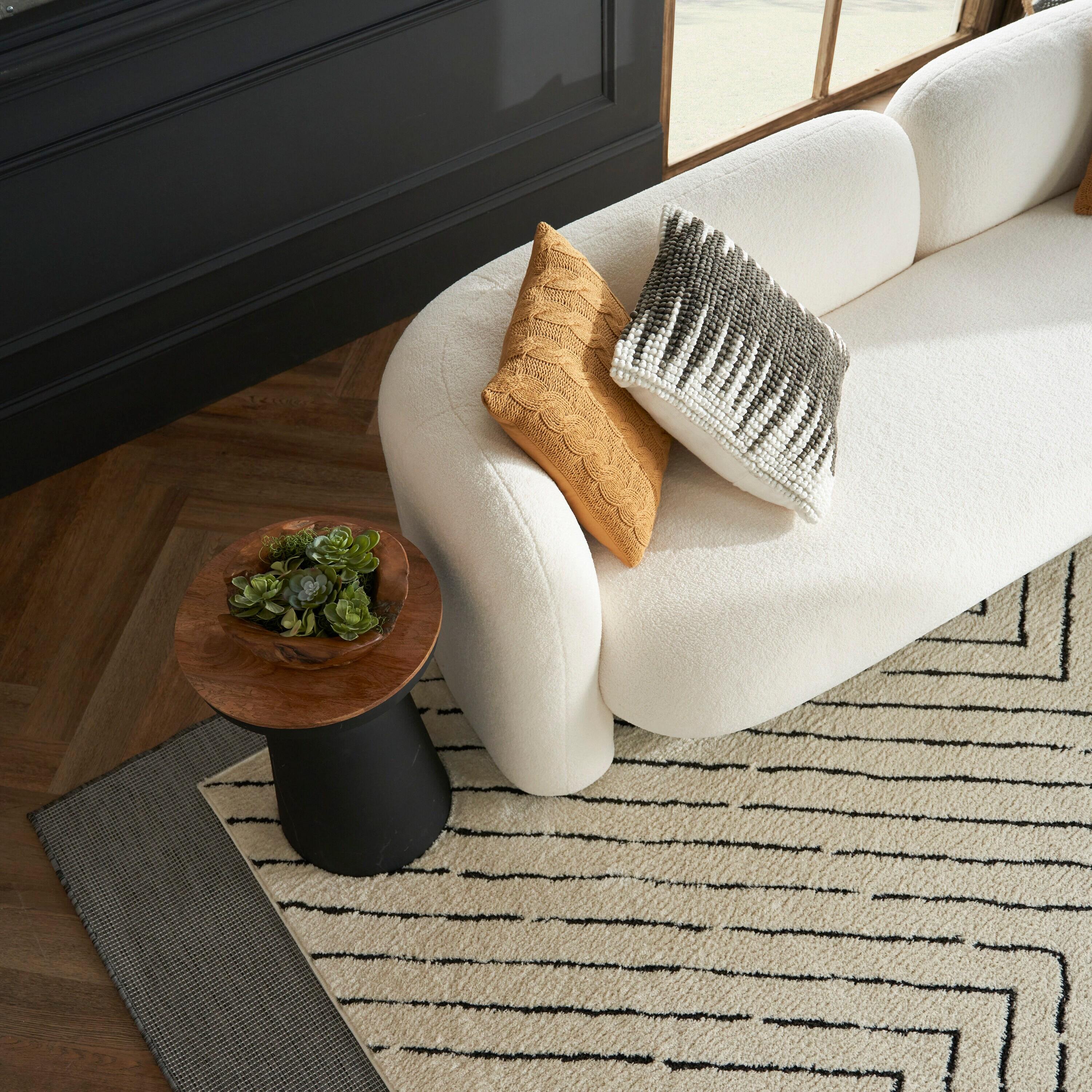 Nourison Positano POS01 Indoor/outdoor Area Rug - Charcoal 7' x 10'