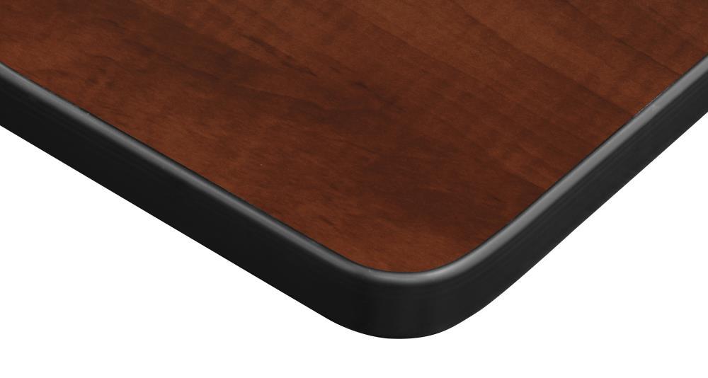 48" x 24" Rectangle Laminate Table Top- Cherry/ Maple