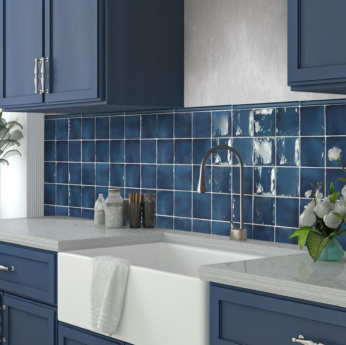 Apollo Tile Silken 7.9'' L x 0.5'' W Ceramic Round Tile Trim (Set of 10)