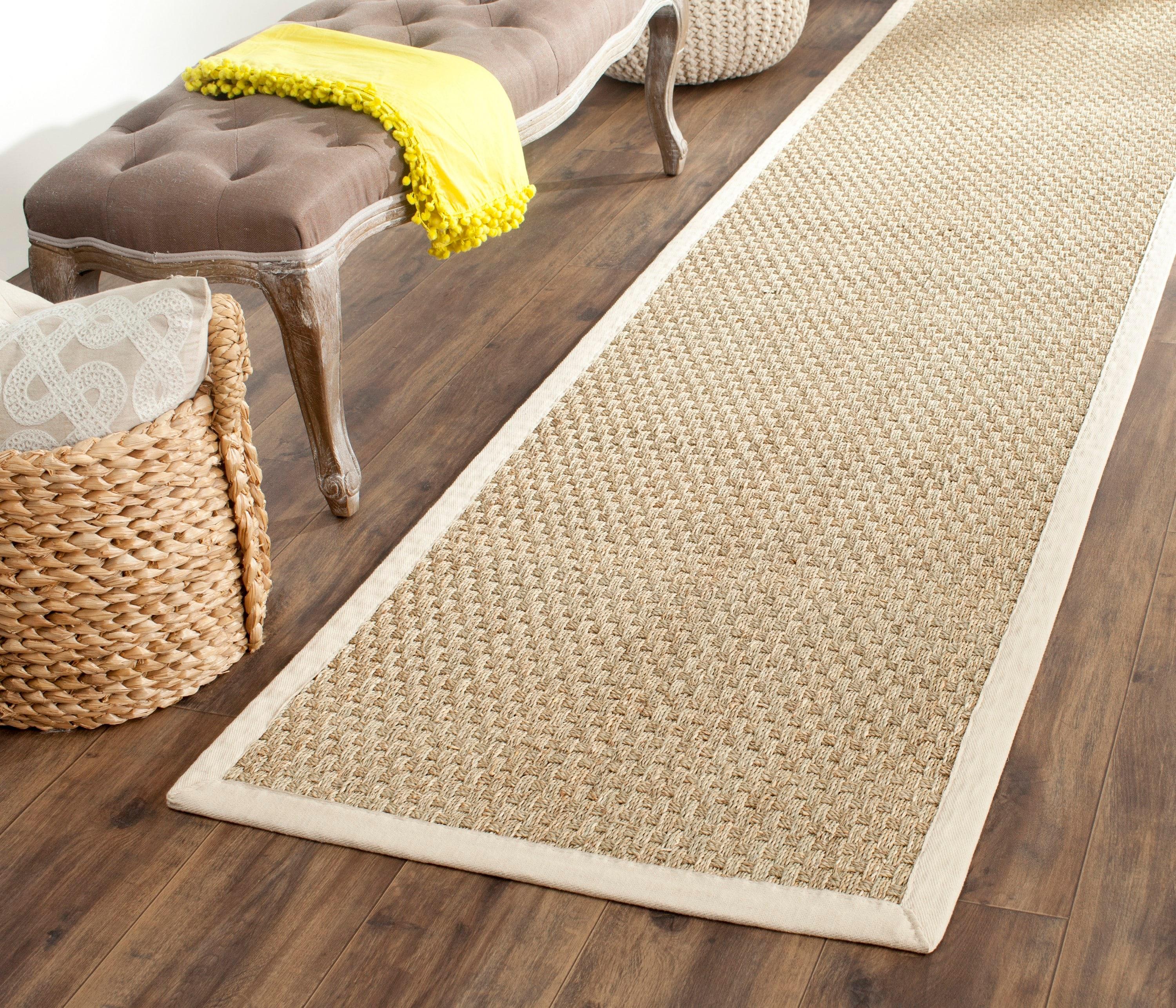 Natural Fiber NF114 Power Loomed Indoor Runner Rug - Natural/Ivory - 2'6"x6' - Safavieh.