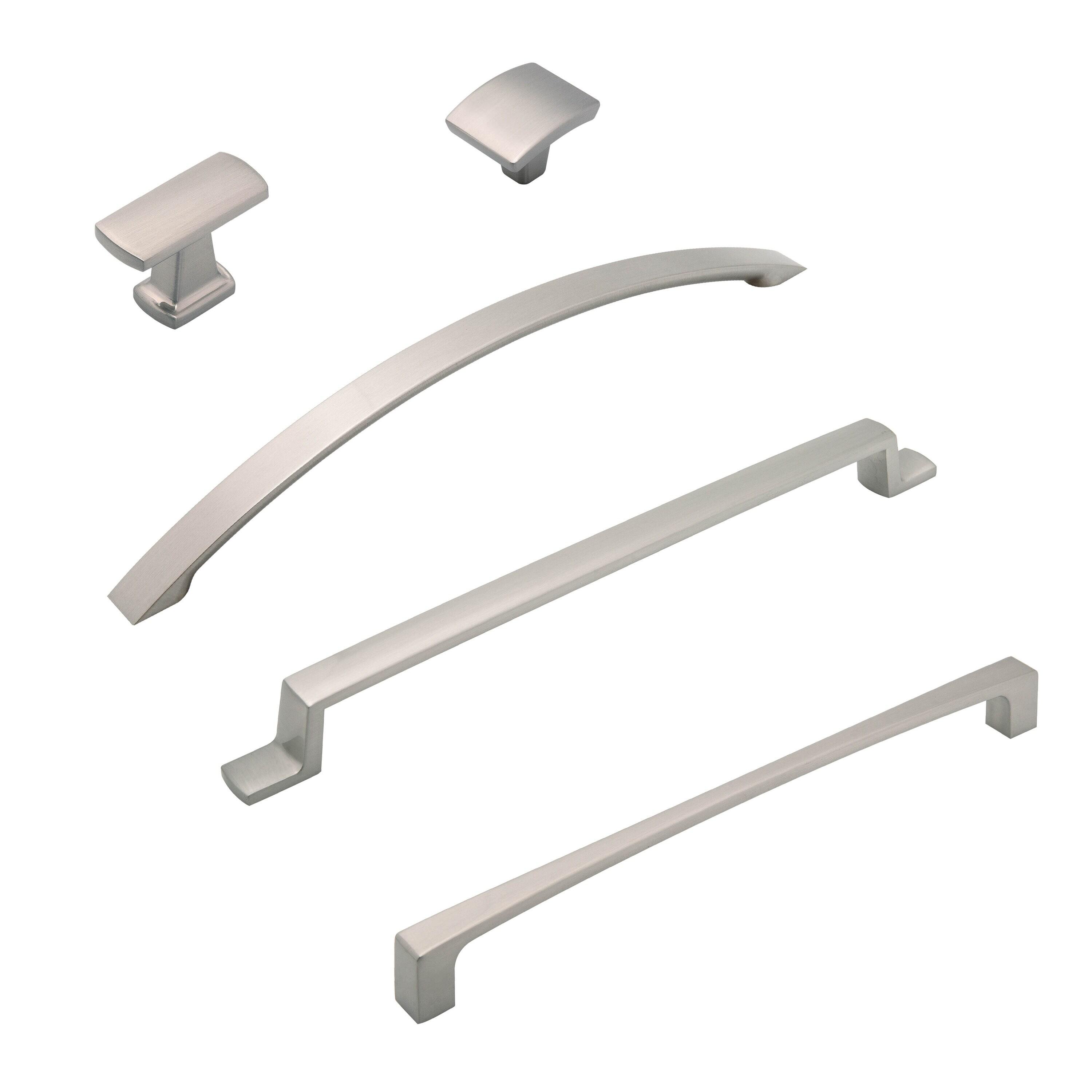 Rockford Kitchen Cabinet Handles, Solid Core Drawer Pulls for Cabinet Doors, 1"