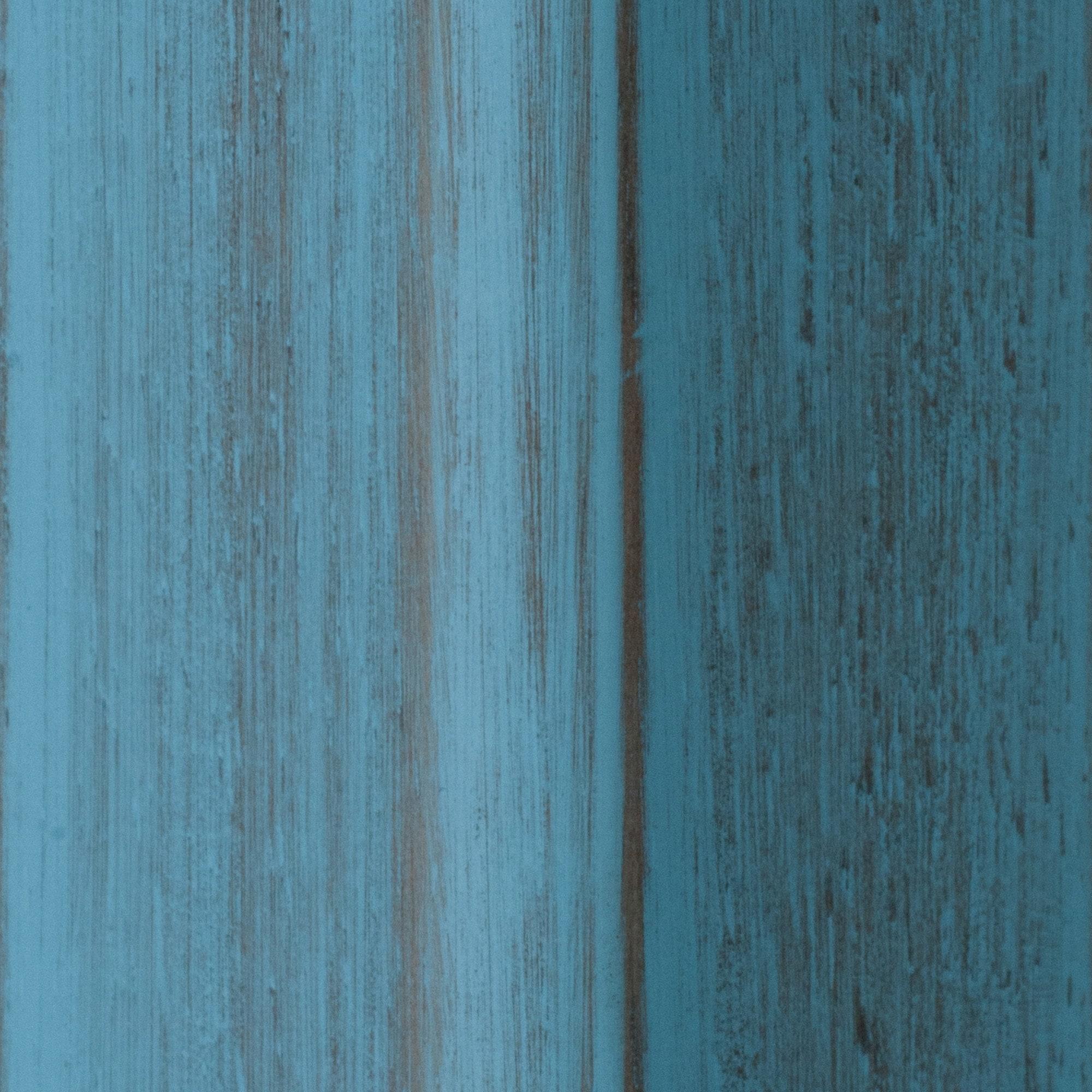 24" Ivy Counter Height Barstool Light Blue/Brown - Winsome: Farmhouse Style, Round Seat, Wood Frame