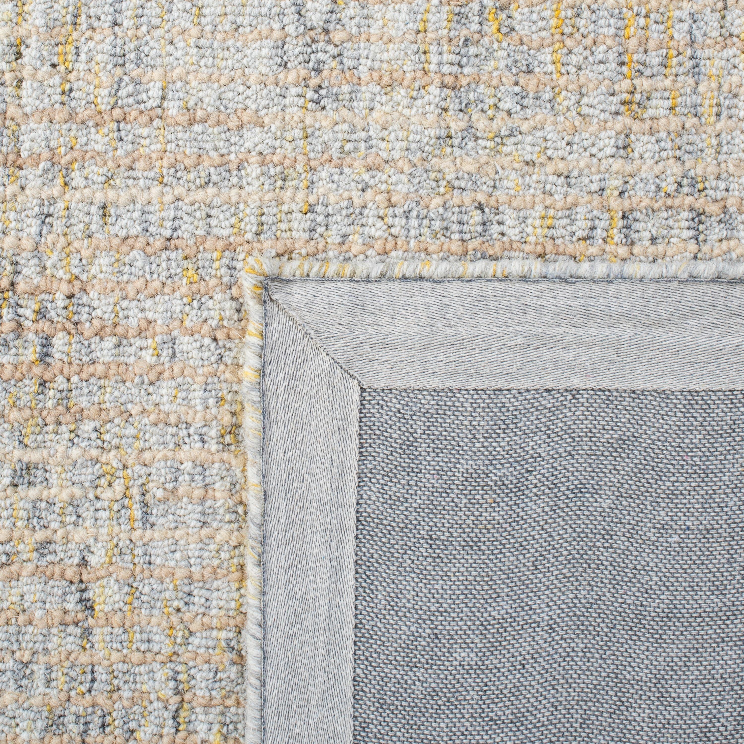 Metro MET151 Hand Tufted Indoor Area Rug - Ivory/Grey - 4'x6' - Safavieh