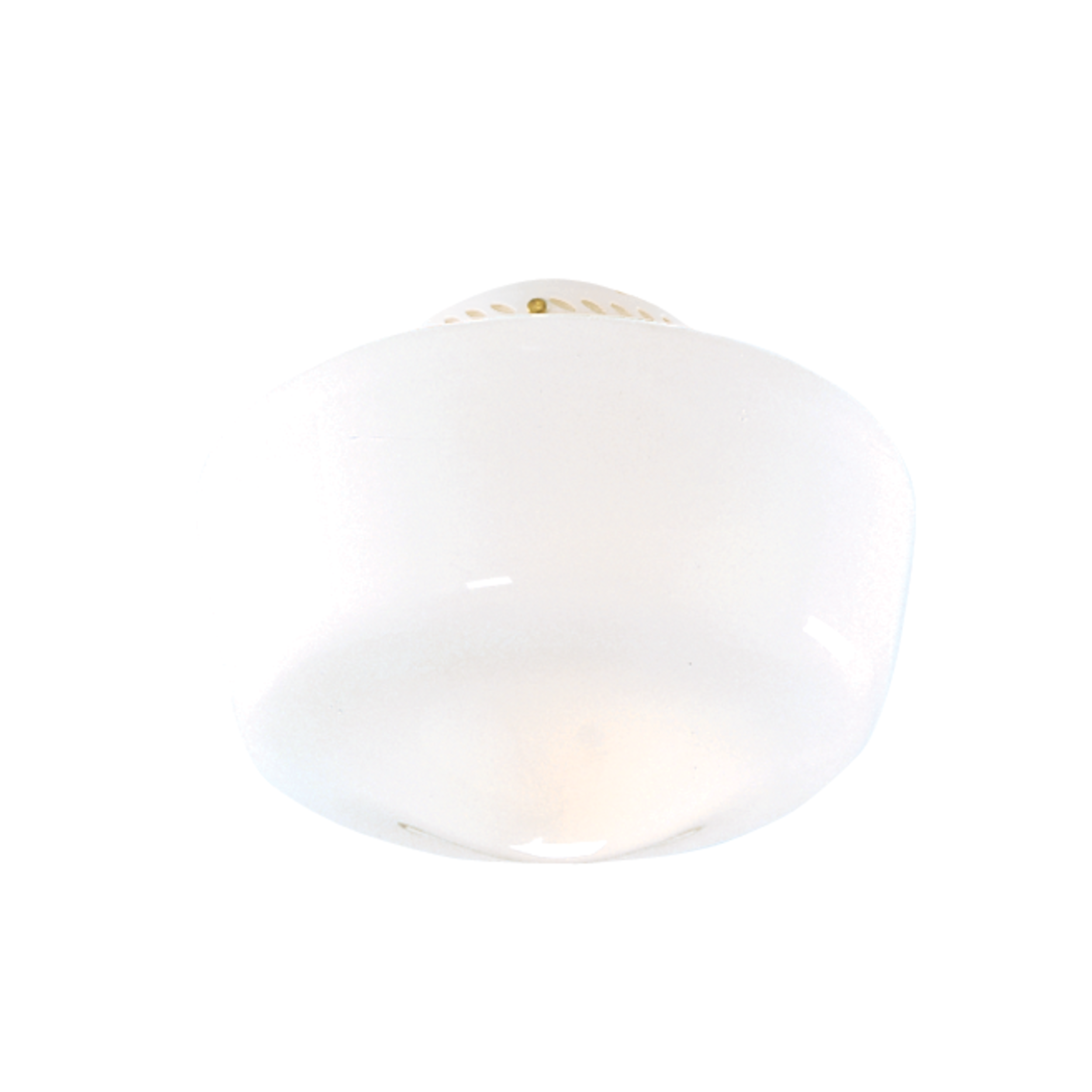 Hunter Fan Original Schoolhouse 7" H x 19" W Glass Bowl Ceiling Fan Bowl Shade ( Screw On ) in White