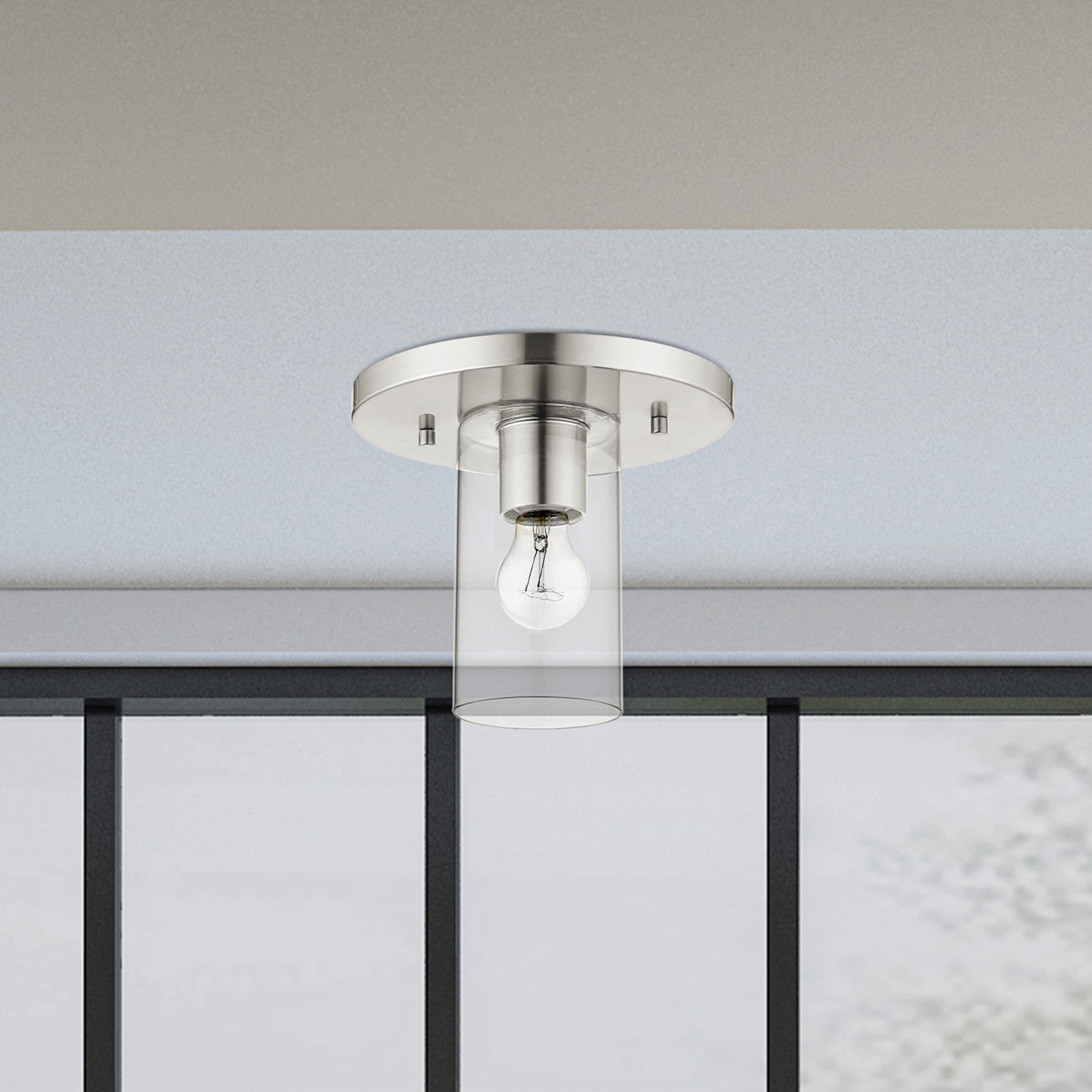 Mollie Glass Flush Mount