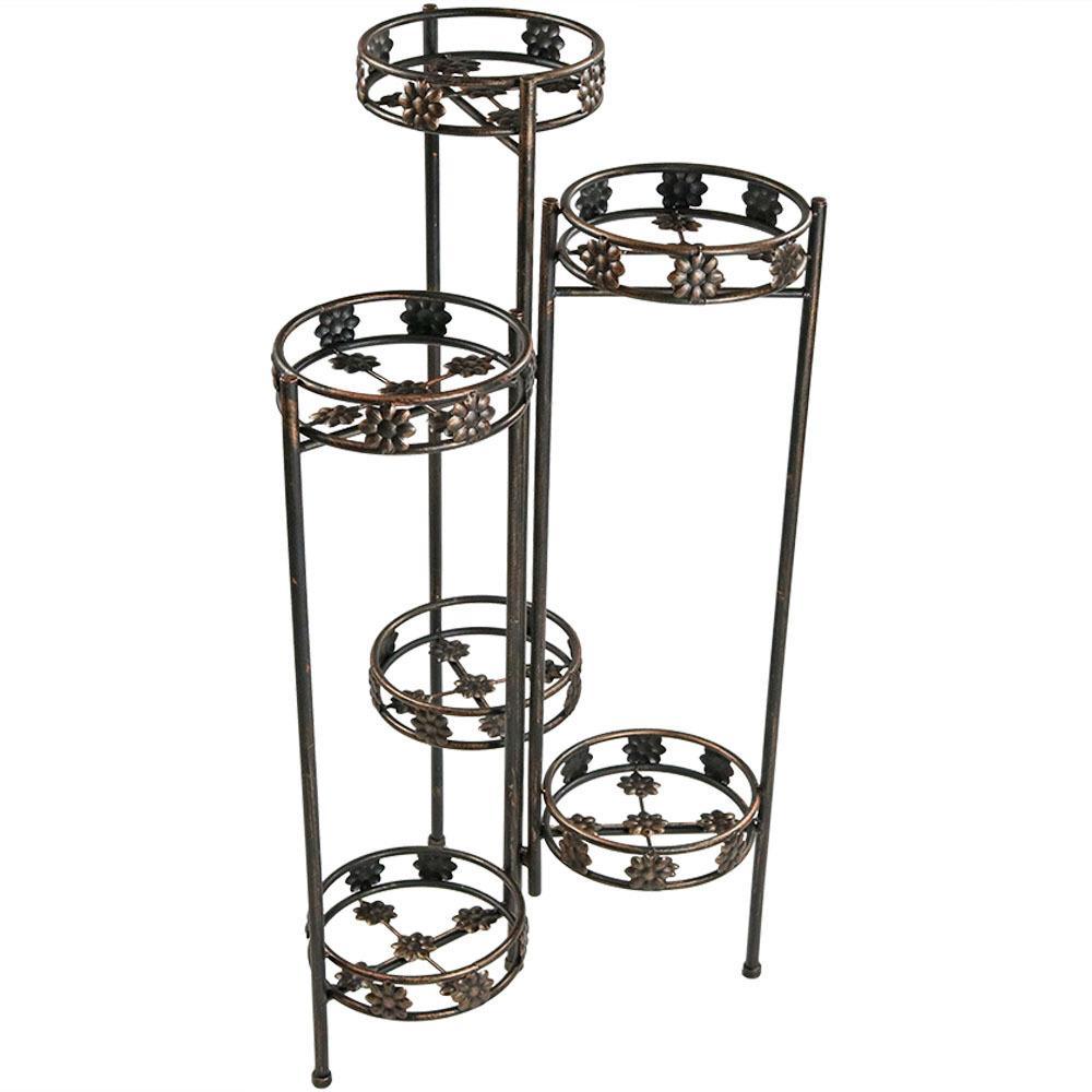 SunnyDaze Decor Metal Weather Resistant Plant Stand