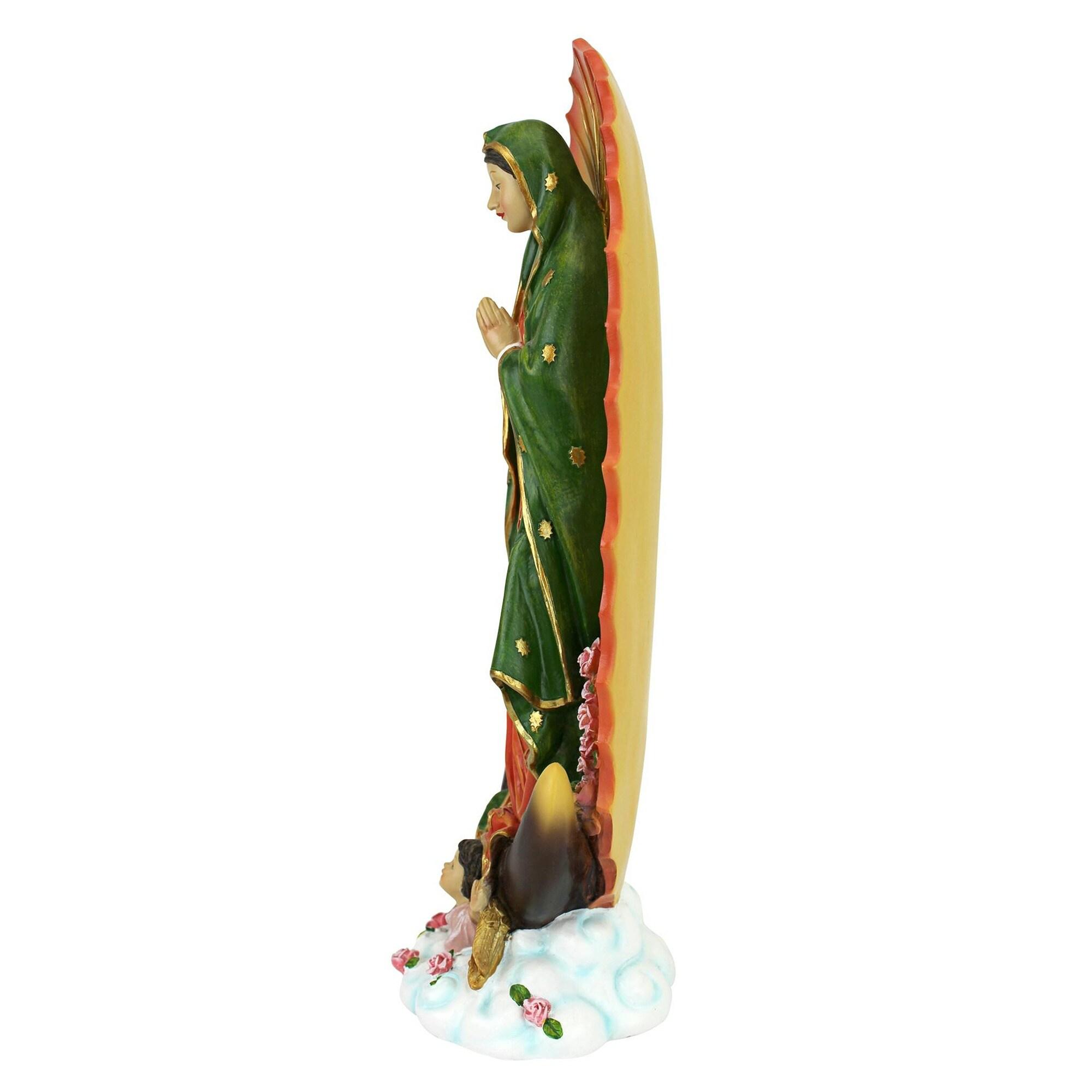 The Virgin of Guadalupe Religious Statue