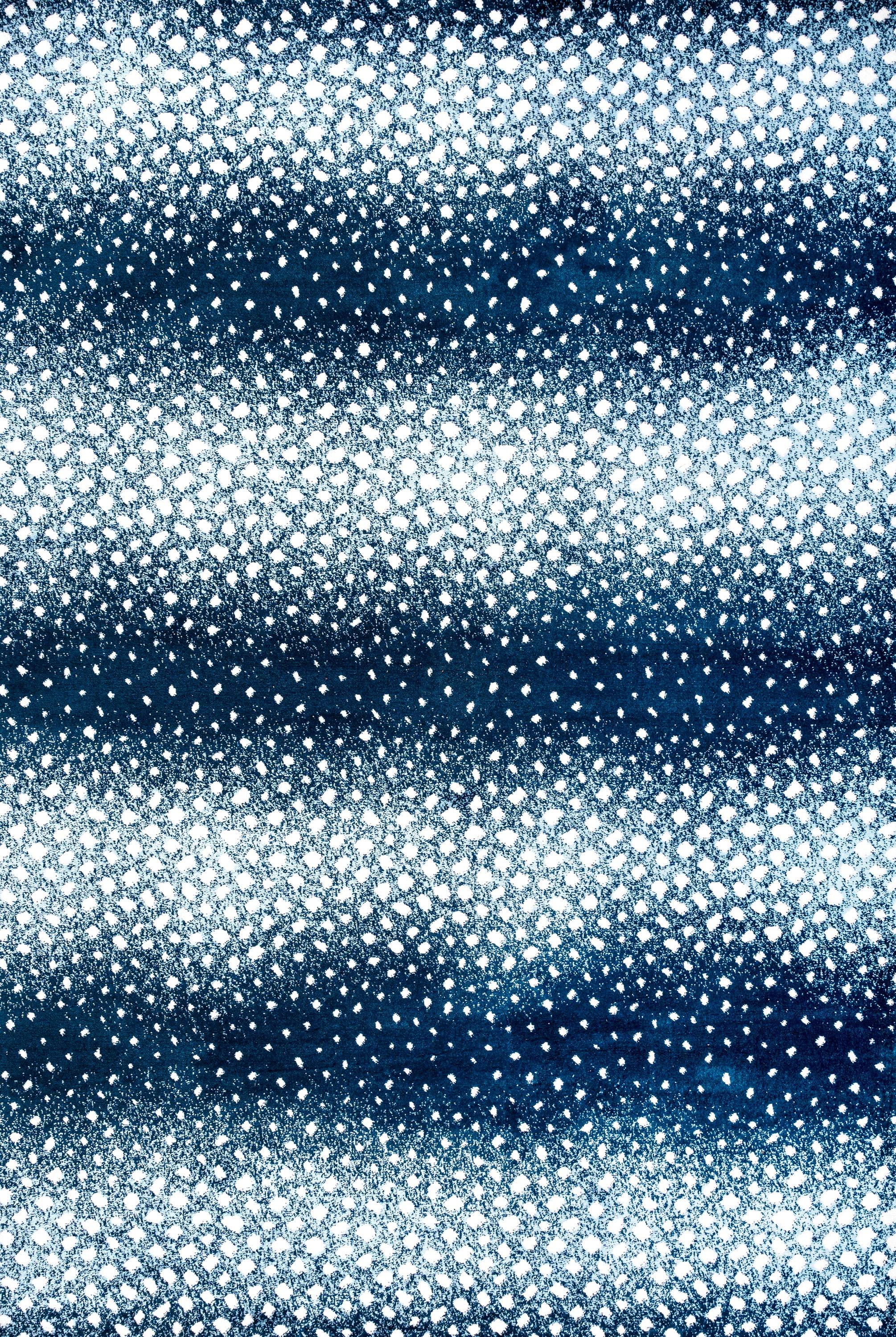 4'x 6' Antelope Modern Animal Area Rug, Navy/Cream - JONATHAN Y