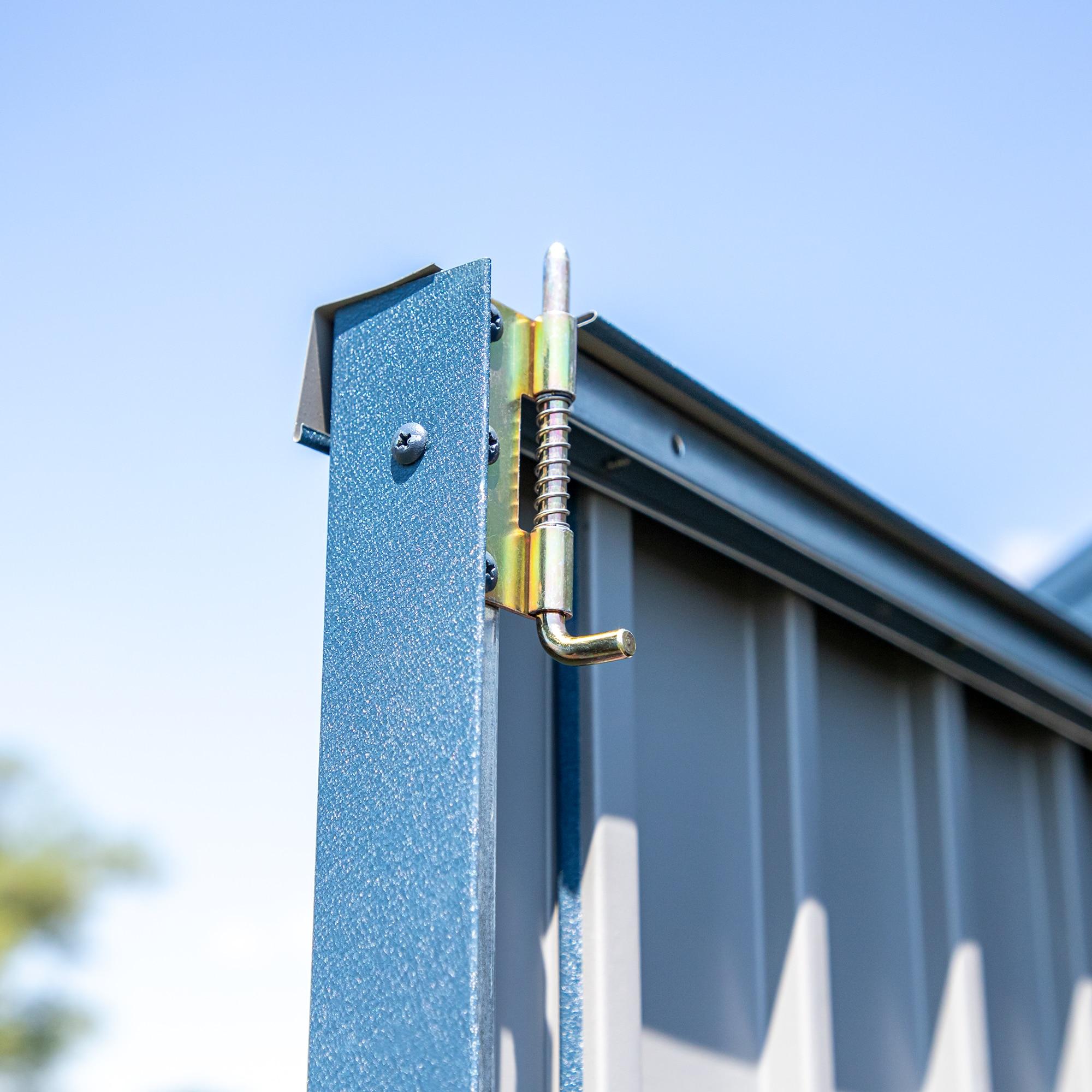 Arrow Arrow Elite 10 ft. W x 12 ft. D Galvanized Steel Storage Shed