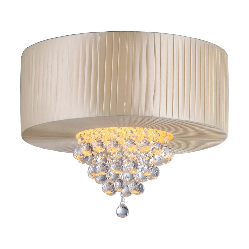 Vanilla Cake RL1058 Crystal Flush Mount Light