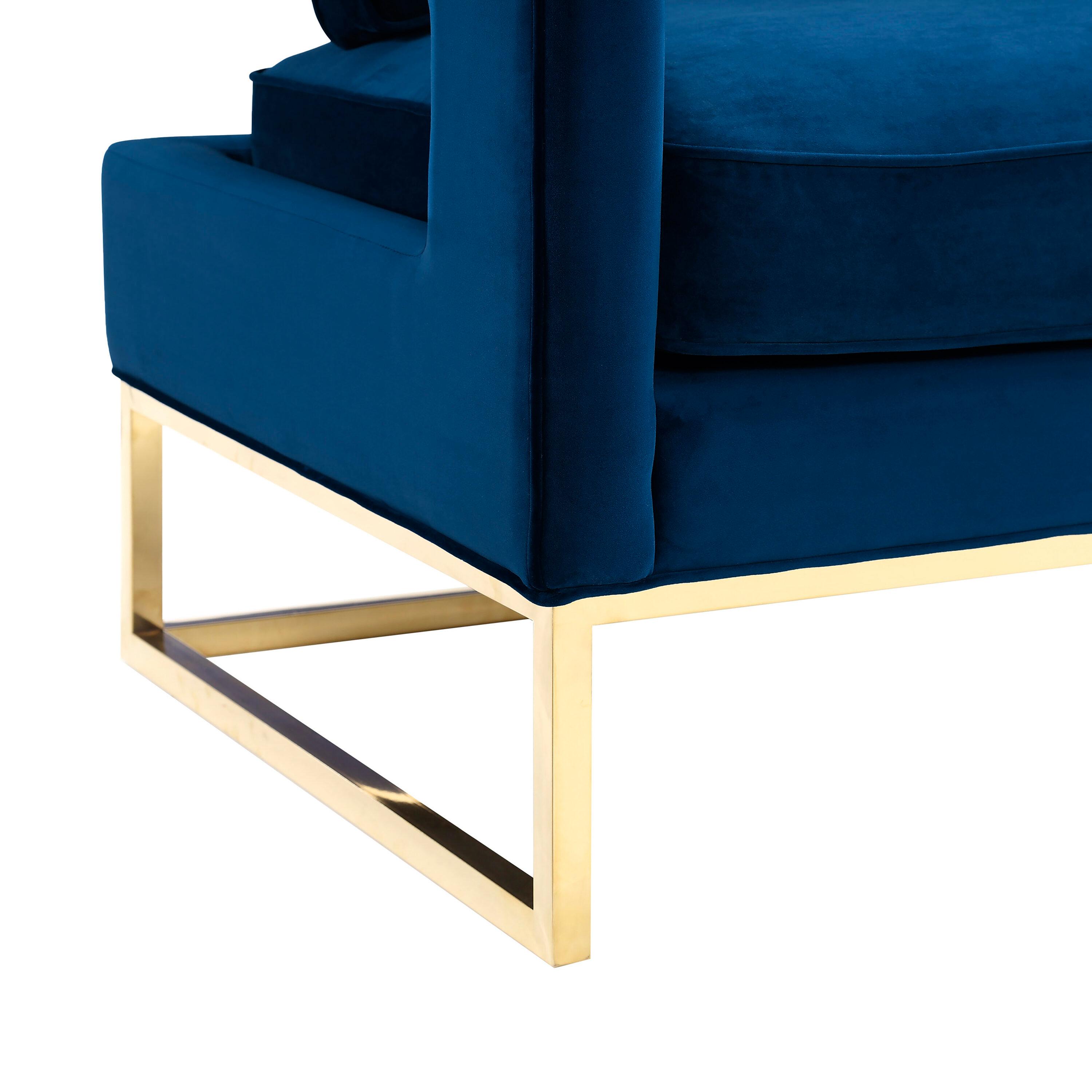 Velvet Accent Chair