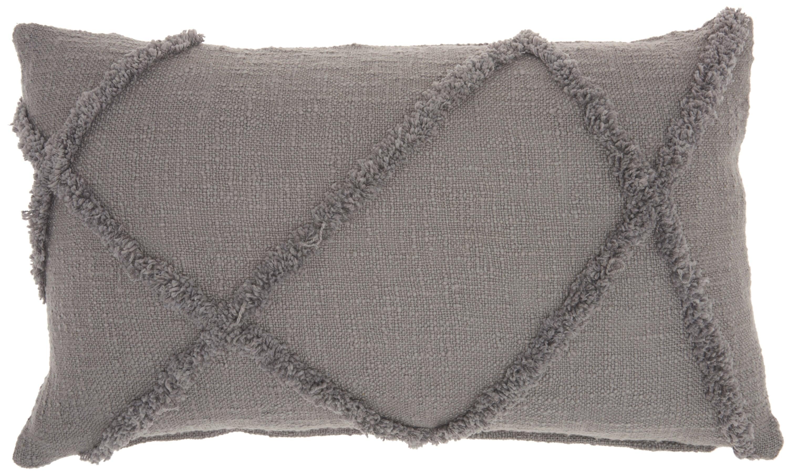 George Oliver Britney Ruffled Cotton Throw Pillow