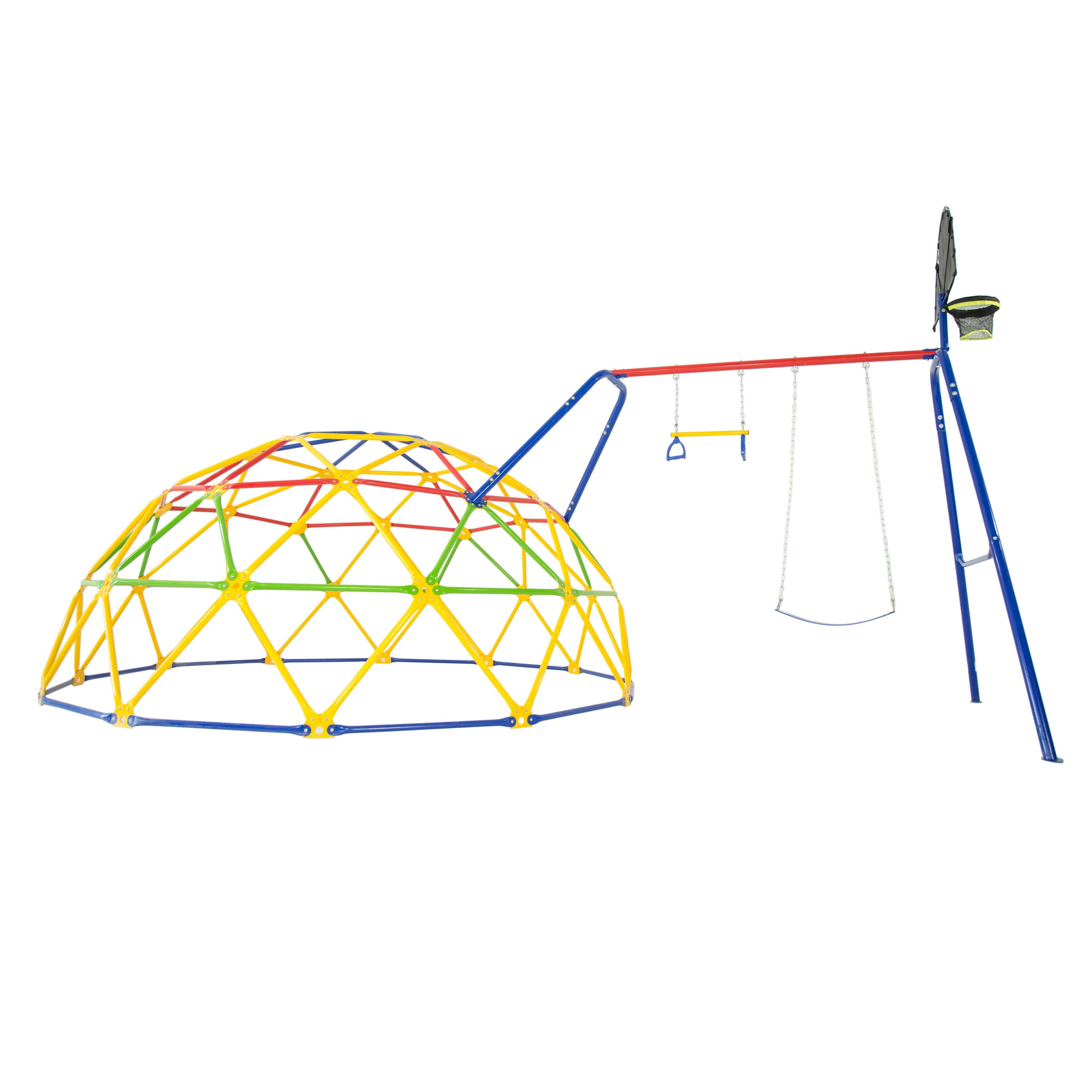 Geo Dome Climber Swing Set